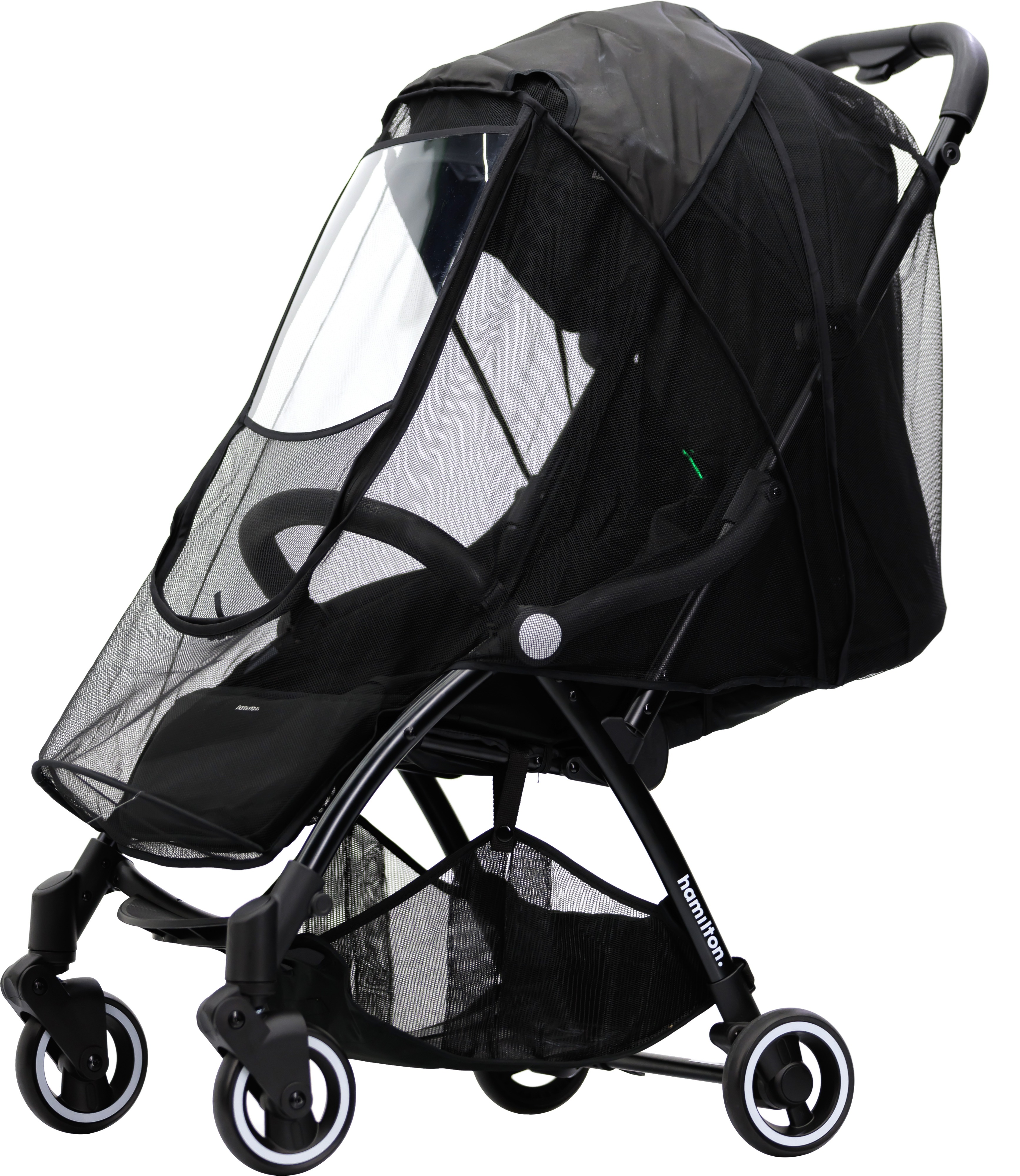 Антимоскітна сітка до коляски Hamilton by Yoop чорна (65306)фото4