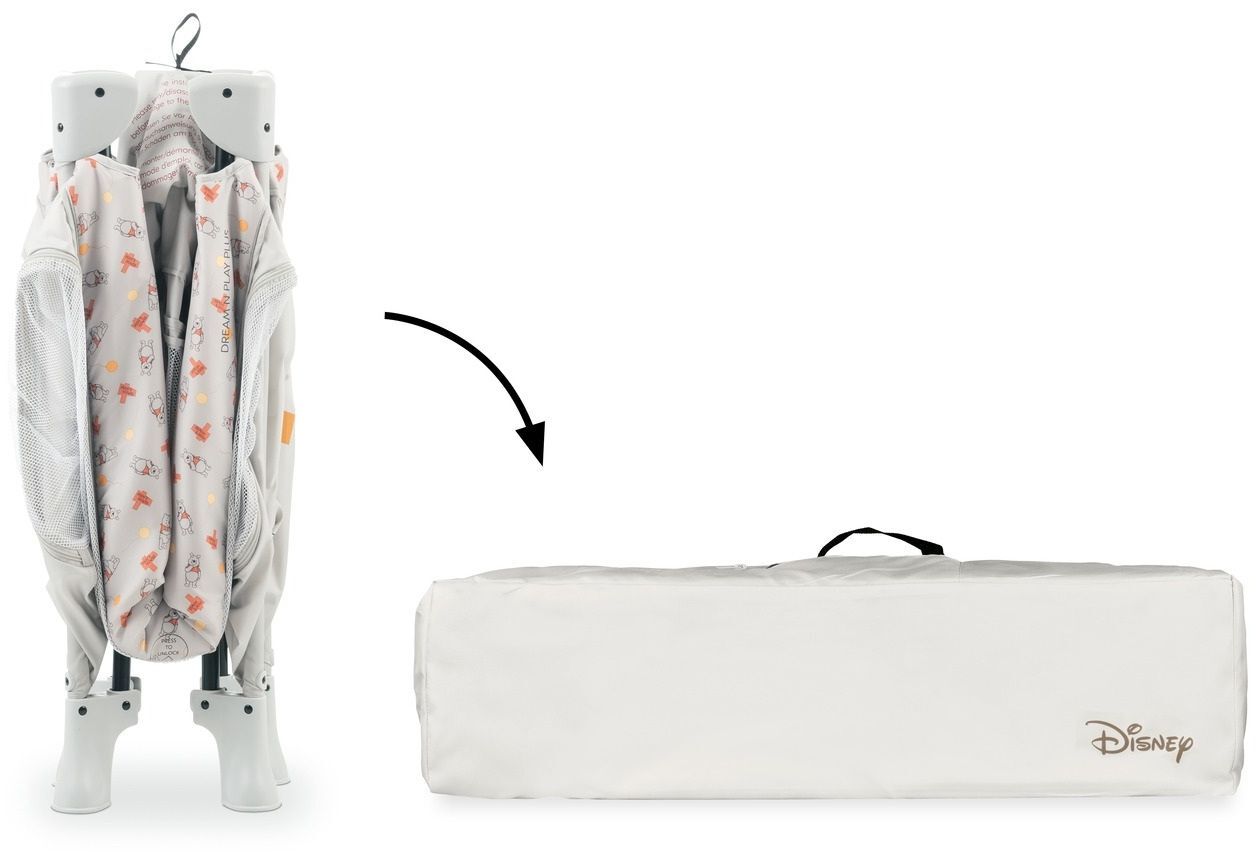 Дитячий манеж Hauck Dream N Play Plus Pooh Friends Beige (60888-3)фото7