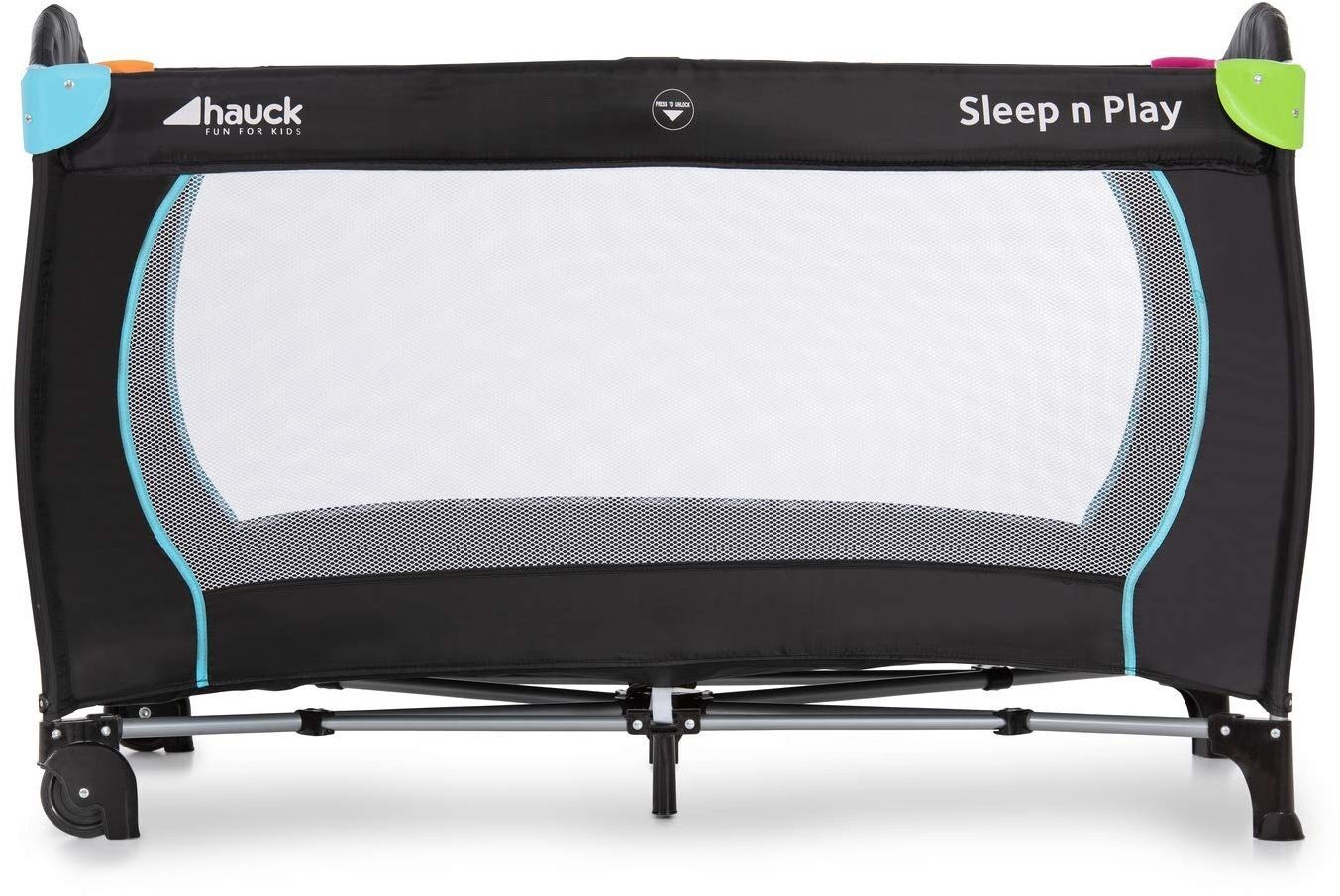 Дитячий манеж Hauck Sleep N Play Go Plus Multicolor black (60070-2)фото