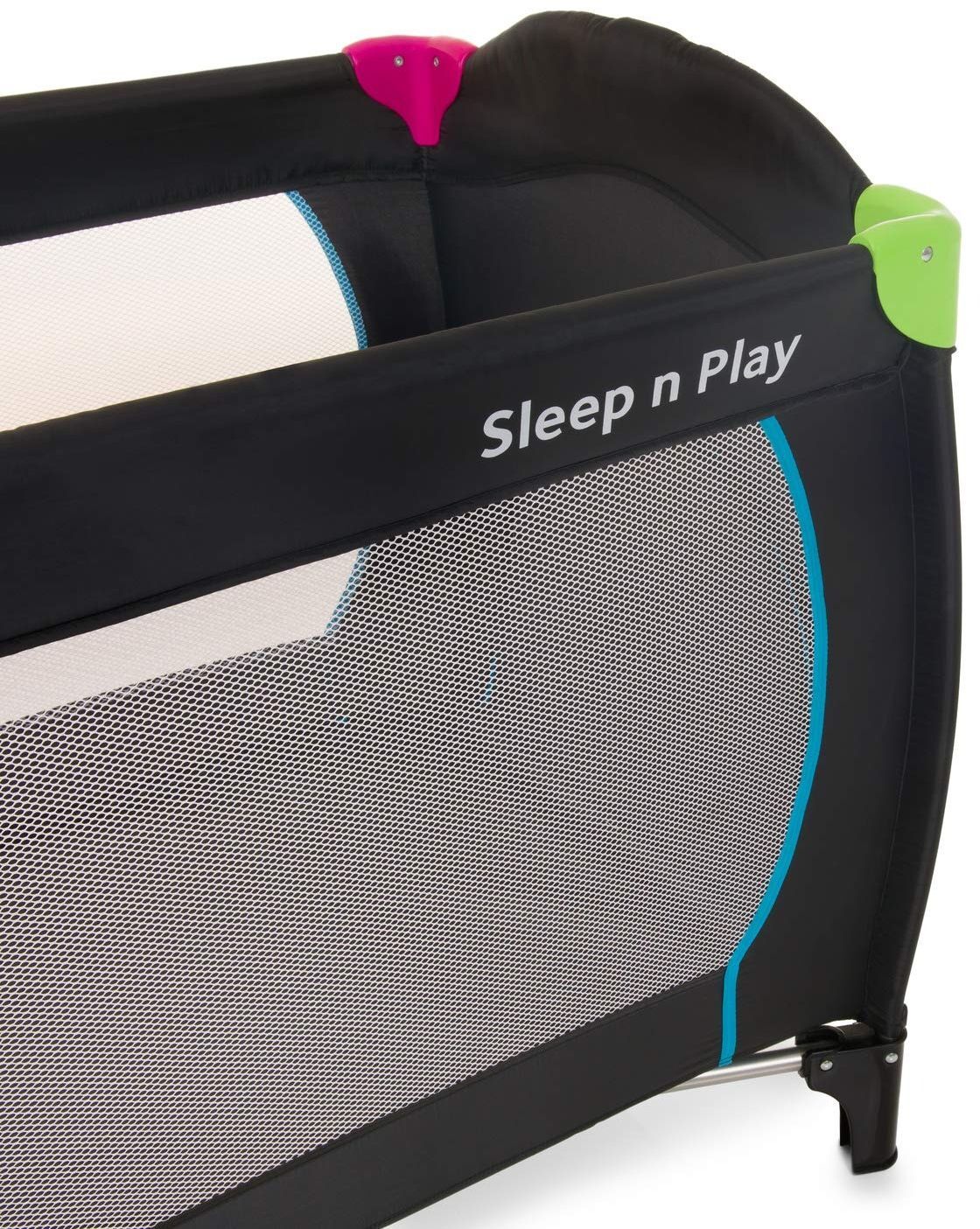 Дитячий манеж Hauck Sleep N Play Go Plus Multicolor black (60070-2)фото