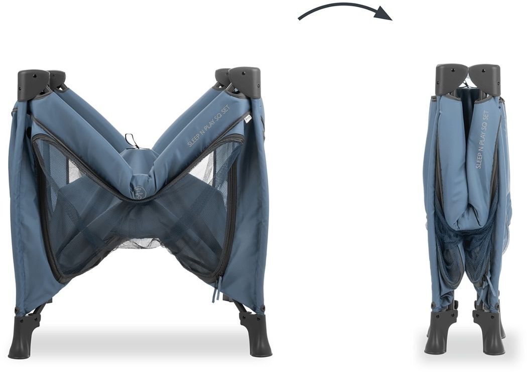 Дитячий манеж Hauck Sleep N Play SQ Dark Blue (60672-8)фото4