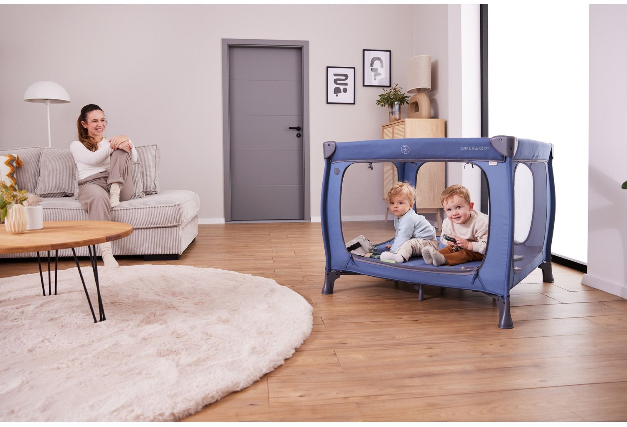 Дитячий манеж Hauck Sleep N Play SQ Dark Blue (60672-8)фото6