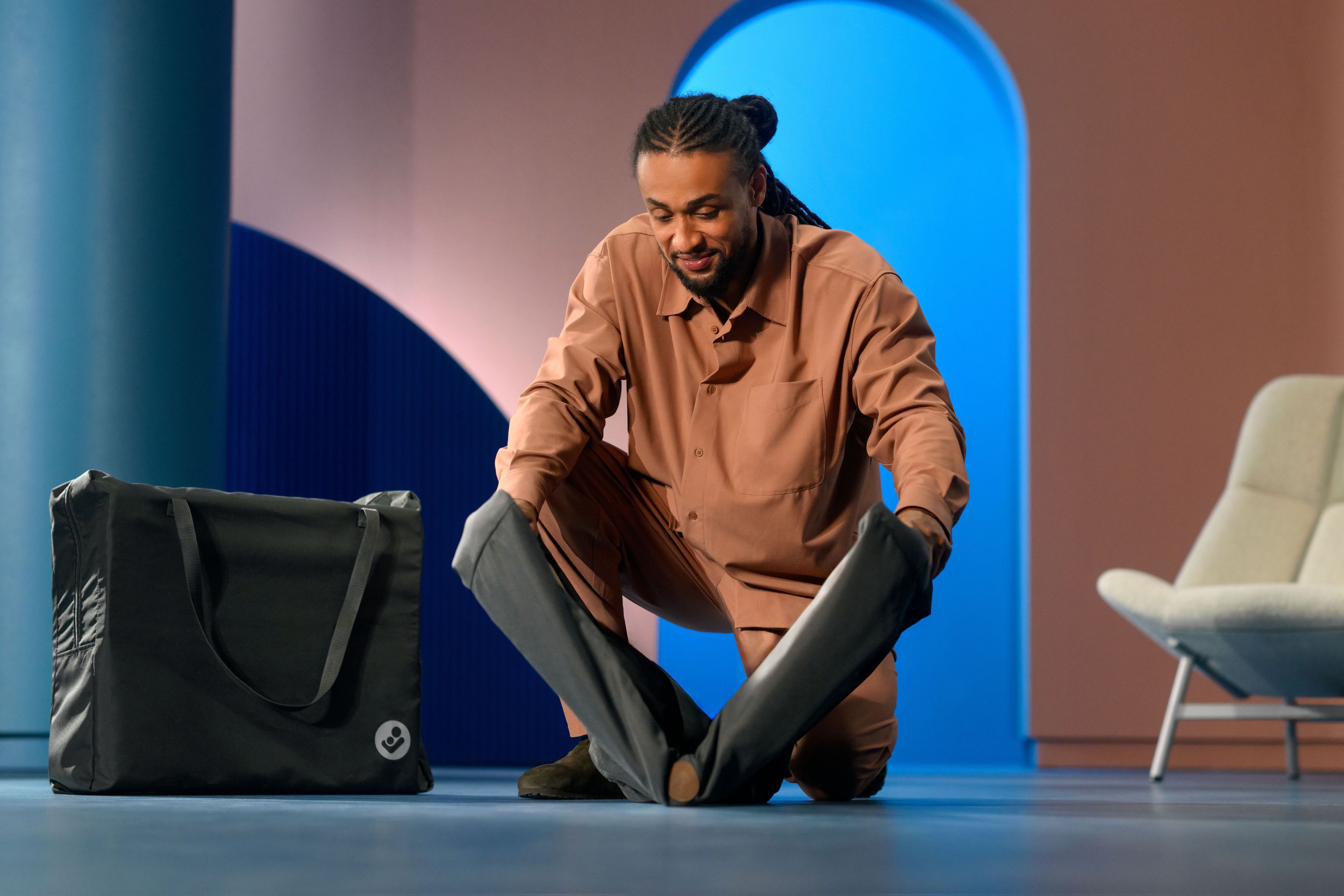 Детский манеж MAXI-COSI CALAO Light Beyond Graphite (2006043111) фото 13