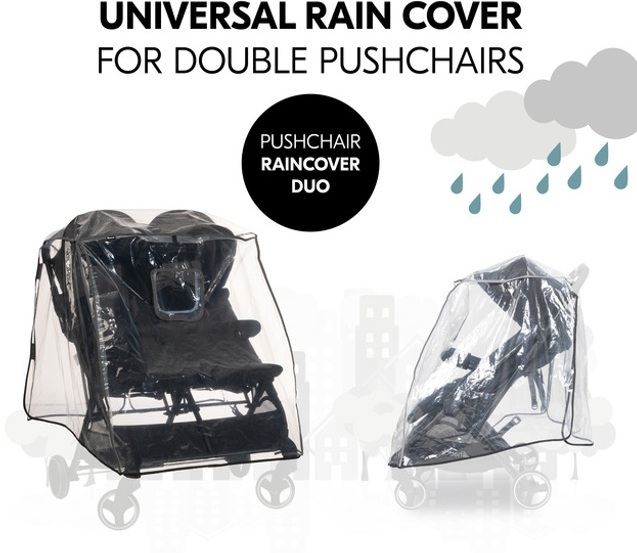 Дощовик Hauck Pushchair Raincover Duo (55081-6)фото