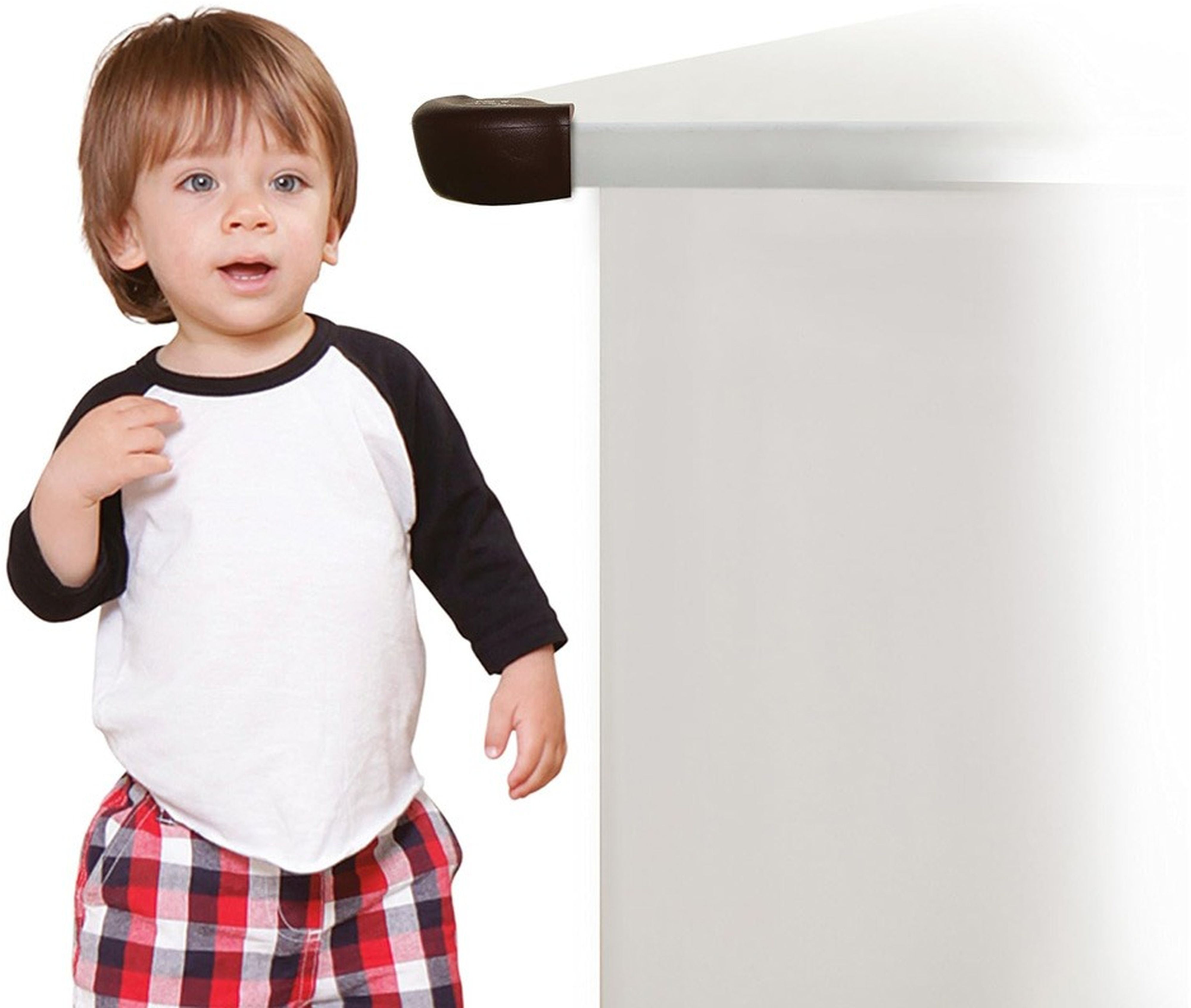 Защита на углы для детей DreamBaby Brown 4шт (G1349) фото 5