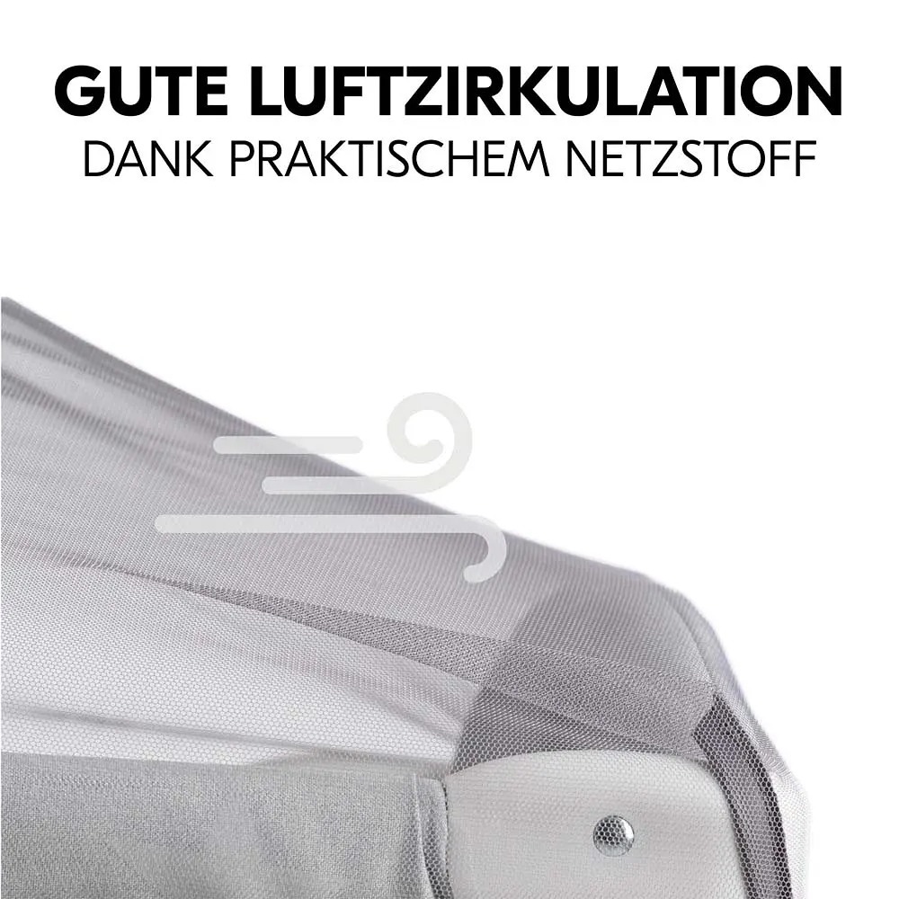 Защитная сетка на детский манеж Hauck Travel Bed Canopy Grey (59920-4) фото 8