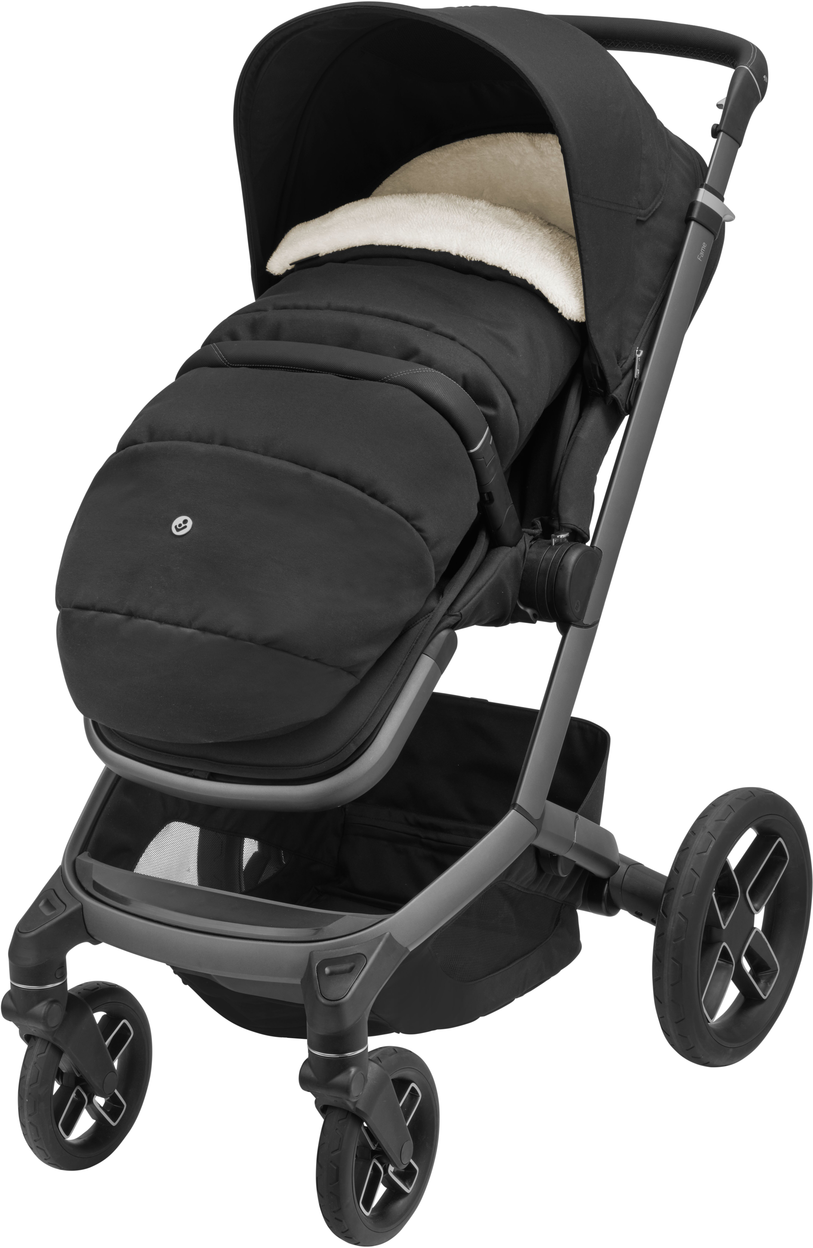 Зимовий конверт Maxi-Cosi 2в1 Luxe Twillic Black (1809390110)фото4