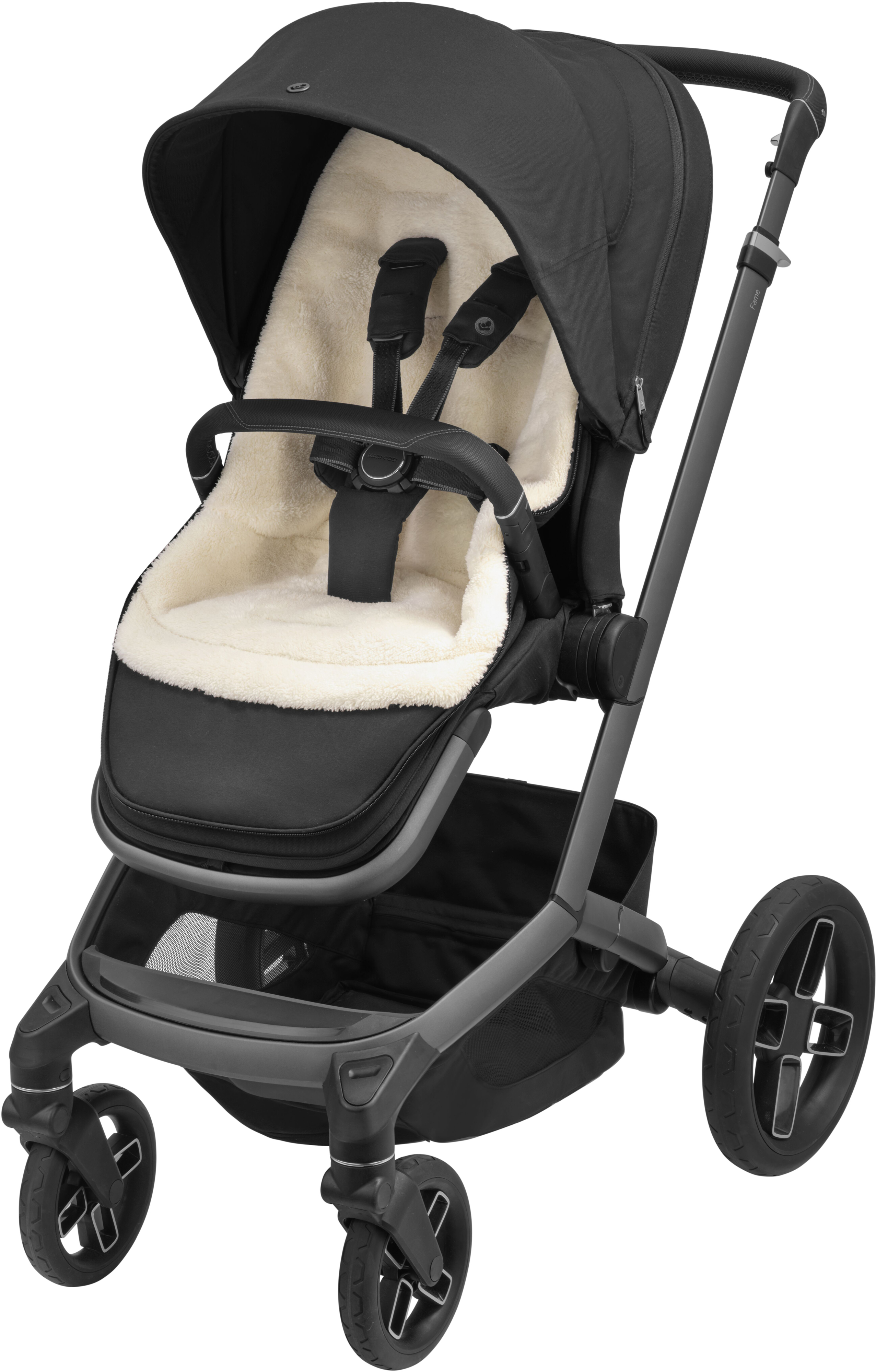 Зимовий конверт Maxi-Cosi 2в1 Luxe Twillic Black (1809390110)фото3