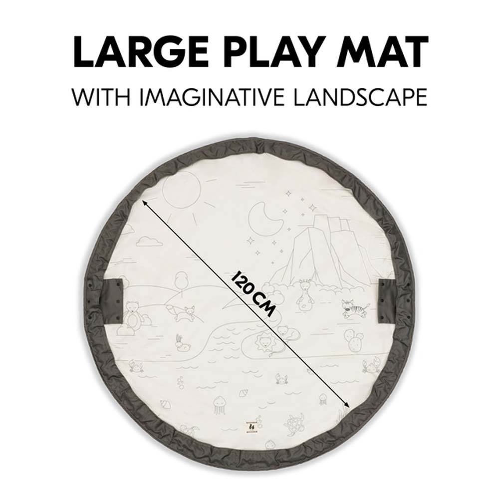 Игровой коврик-сумка Hauck Play N Tidy Dark Grey (80900-0) фото 7