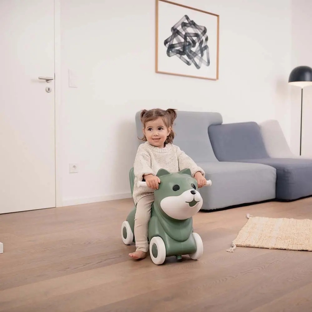 Гойдалка-каталка Hauck 1st Rocker 3 в 1 Fox Green (80500-2)фото8