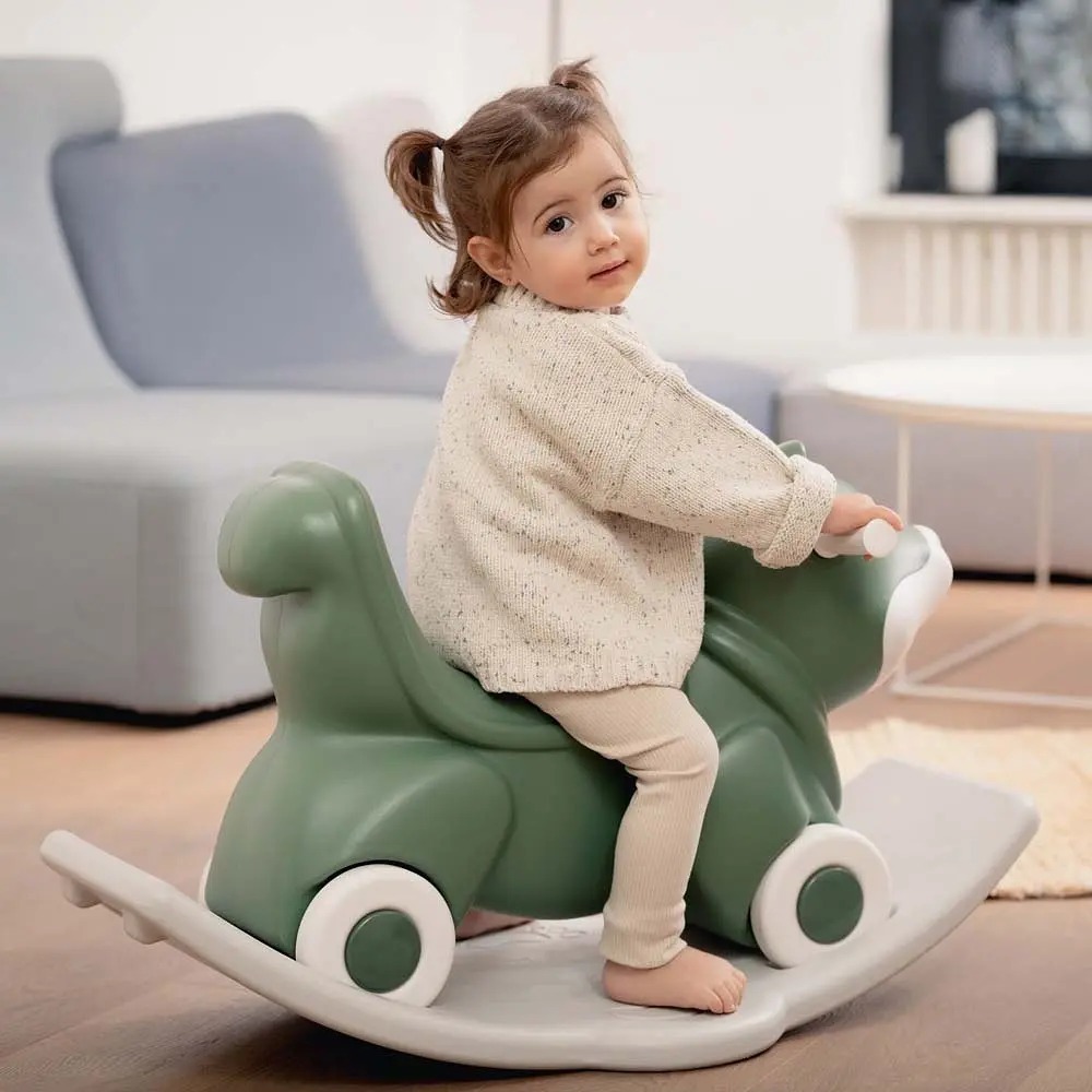 Гойдалка-каталка Hauck 1st Rocker 3 в 1 Fox Green (80500-2)фото10