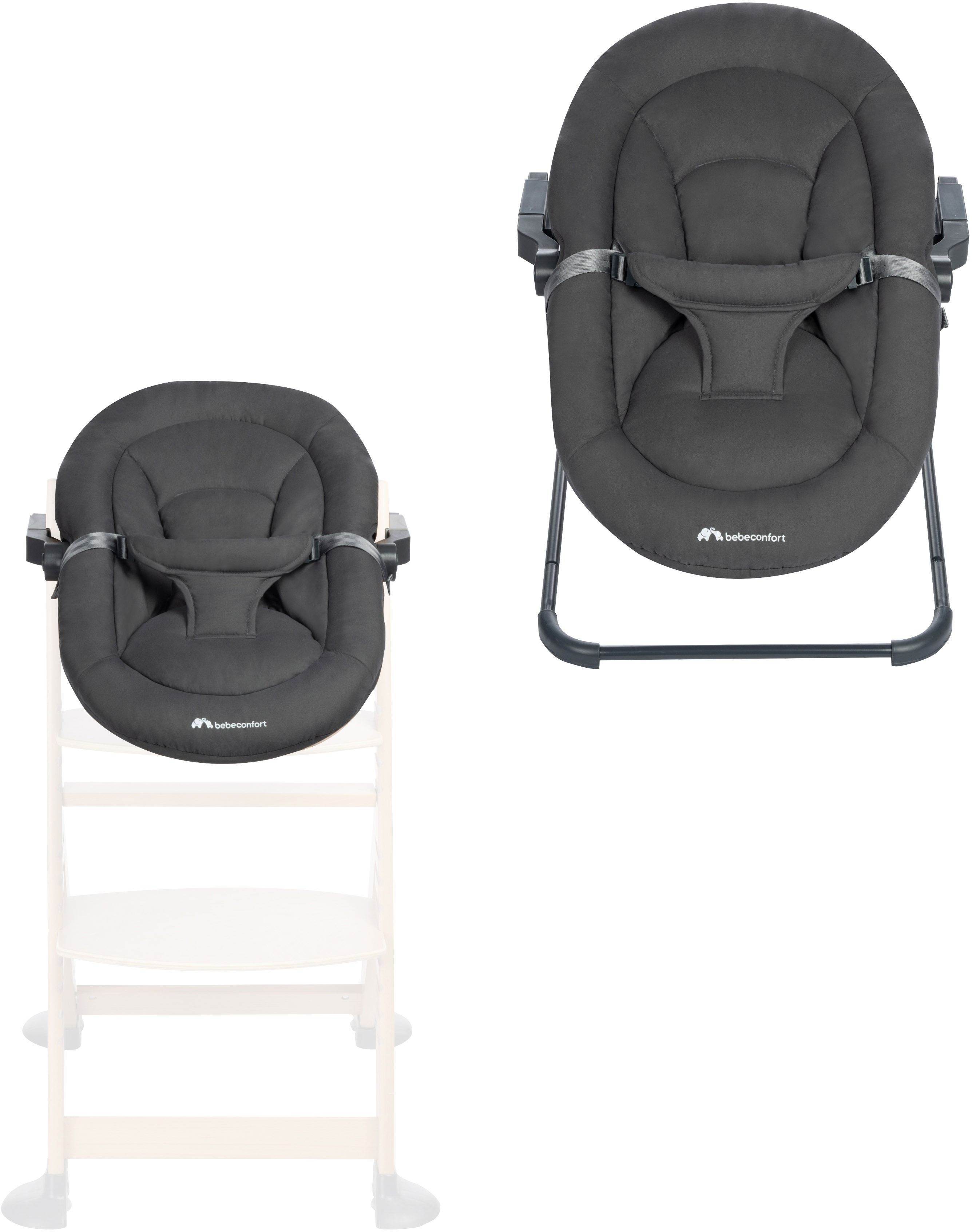 Кресло-баунсер BEBE CONFORT Timba Baby Mineral Graphite (2838153210) фото 3