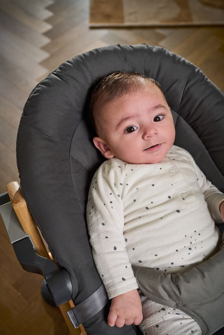 Кресло-баунсер BEBE CONFORT Timba Baby Mineral Graphite (2838153210) фото 7