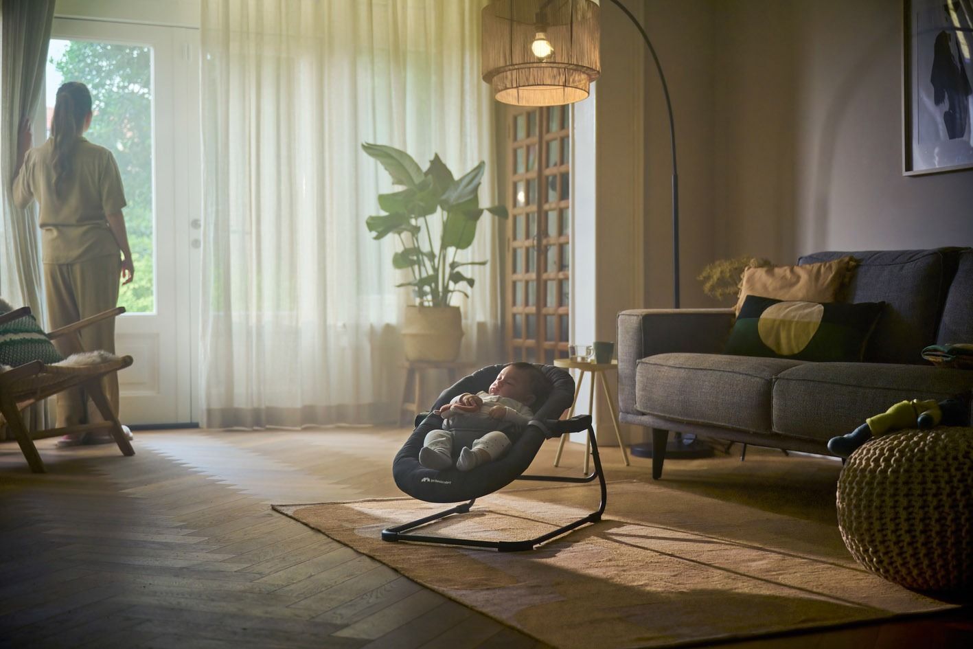 Кресло-баунсер BEBE CONFORT Timba Baby Mineral Graphite (2838153210) фото 10