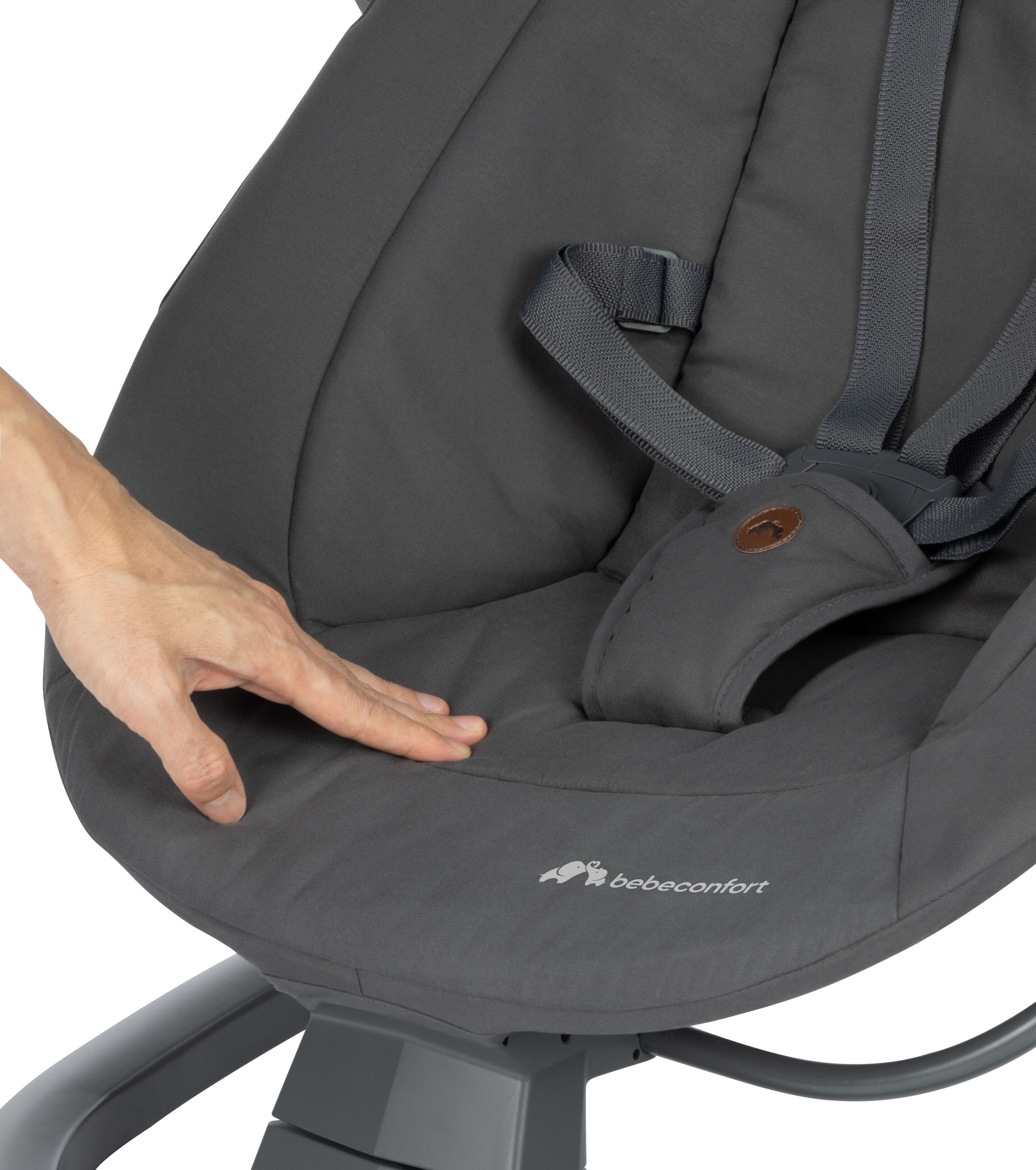 Крісло-гойдалка BEBE CONFORT MELILO Mineral Graphite (2697153210)фото9