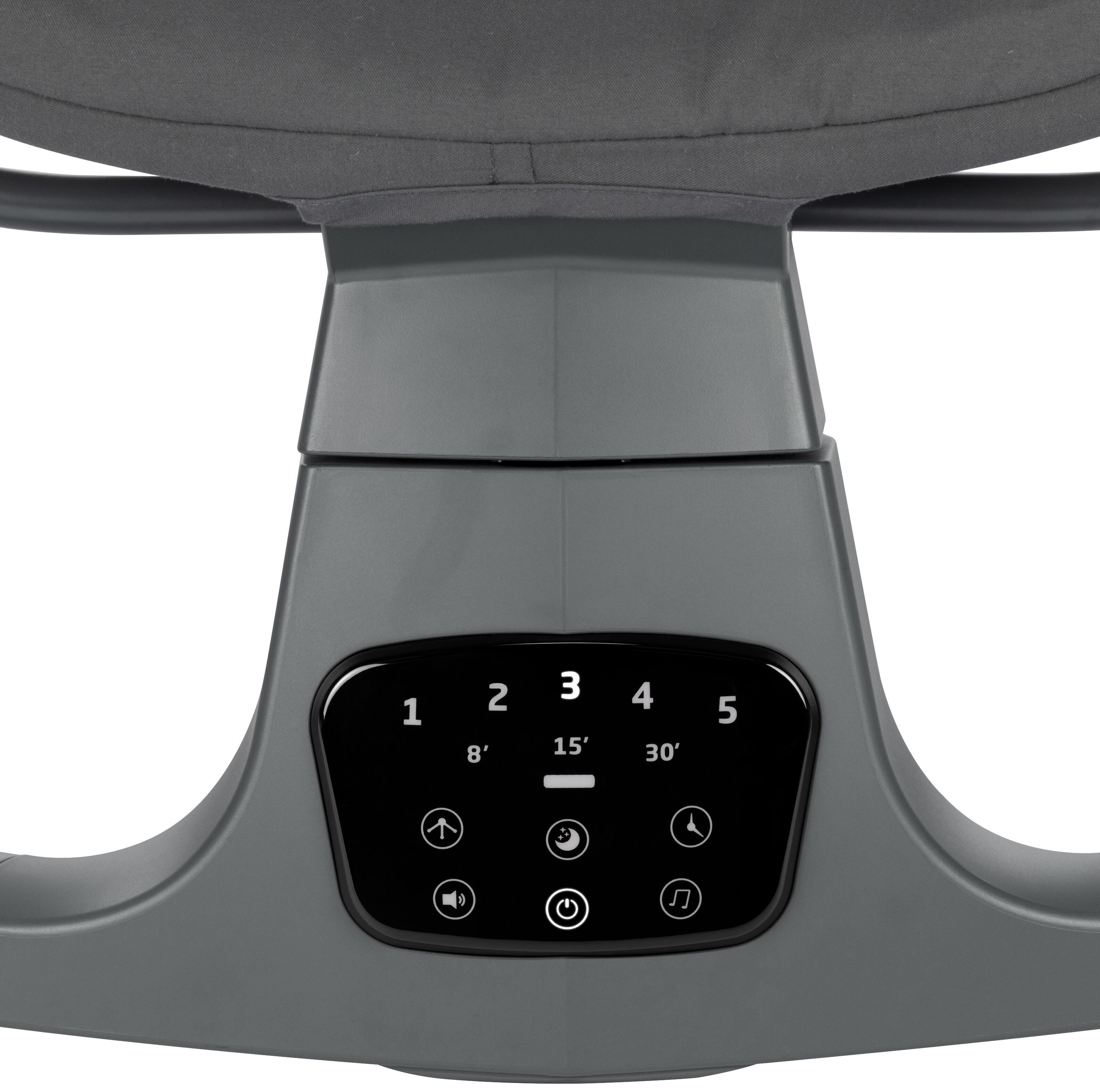 Крісло-гойдалка BEBE CONFORT MELILO Mineral Graphite (2697153210)фото10