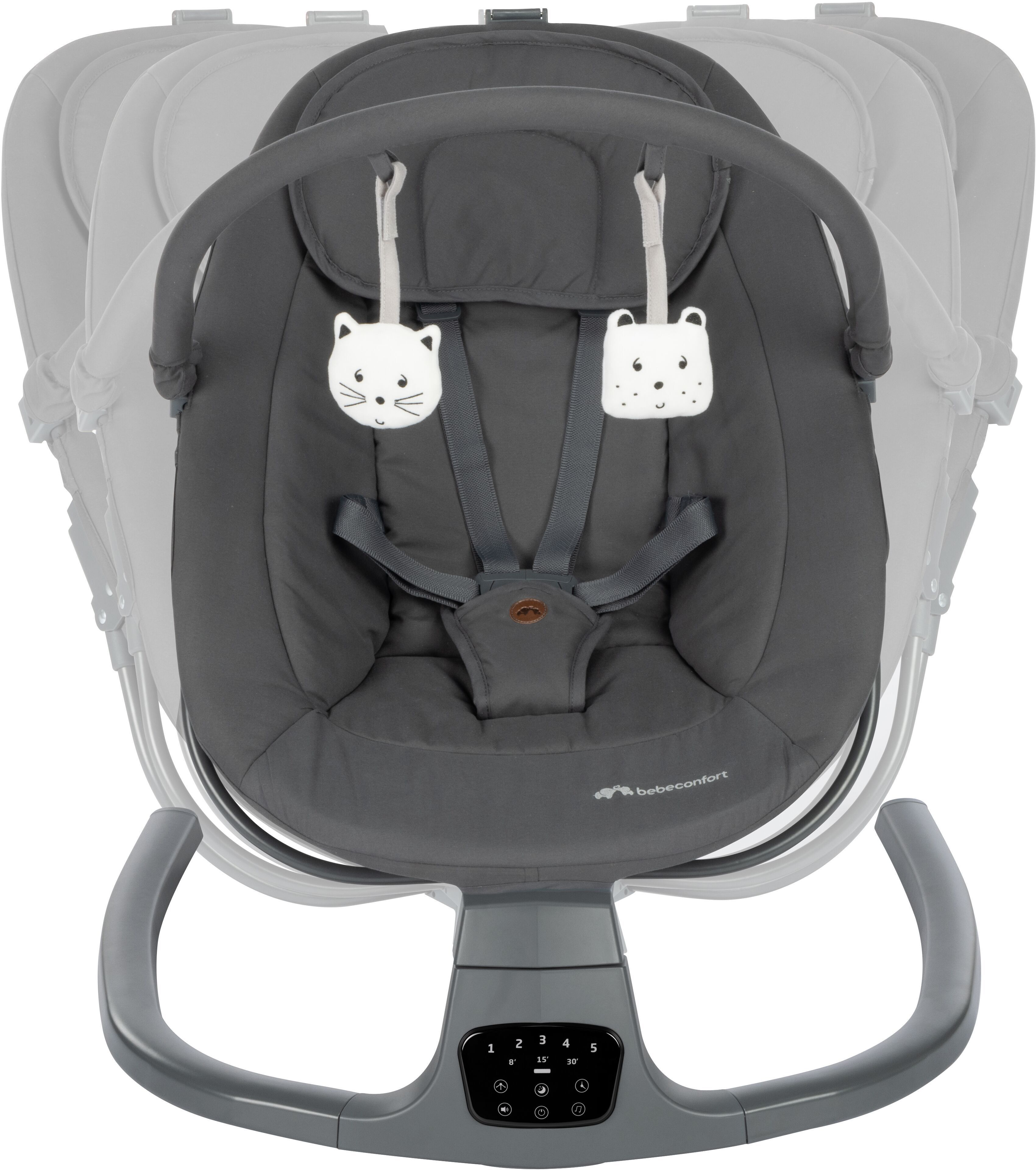 Крісло-гойдалка BEBE CONFORT MELILO Mineral Graphite (2697153210)фото6