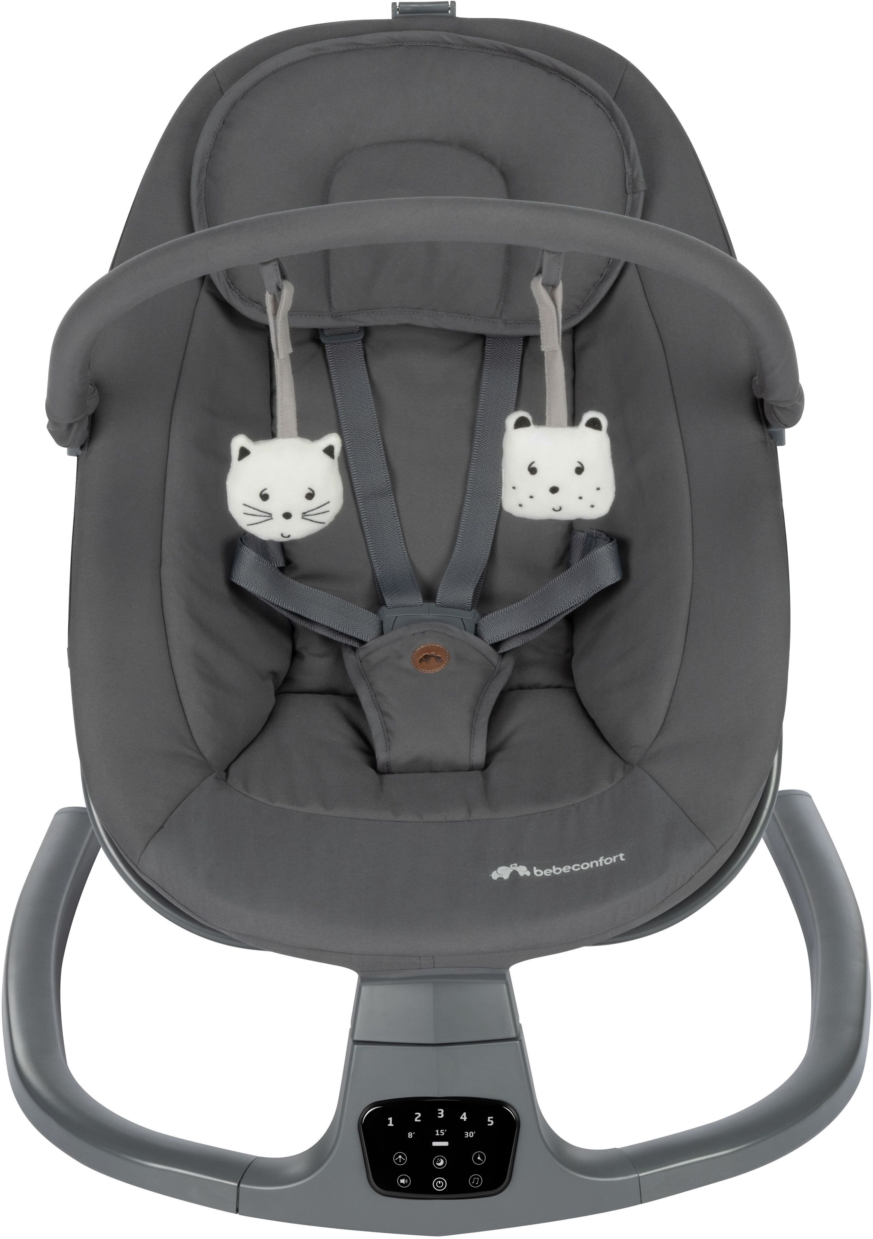 Крісло-гойдалка BEBE CONFORT MELILO Mineral Graphite (2697153210)фото2