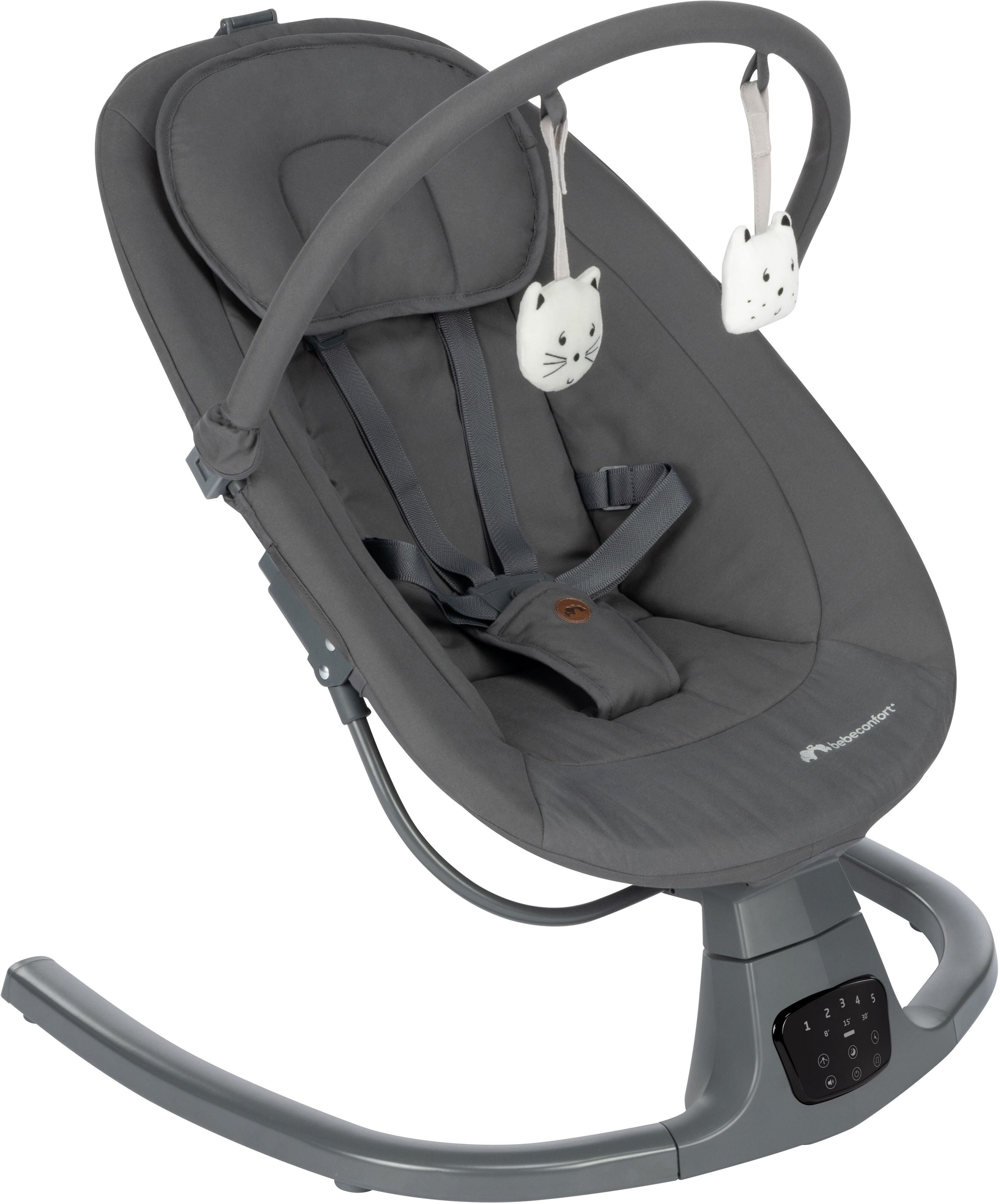 Крісло-гойдалка BEBE CONFORT MELILO Mineral Graphite (2697153210)фото3