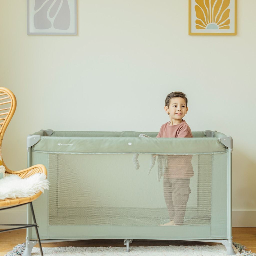 Манеж-ліжко BEBE CONFORT Soft Dreams Navy Blue (2114555210)фото