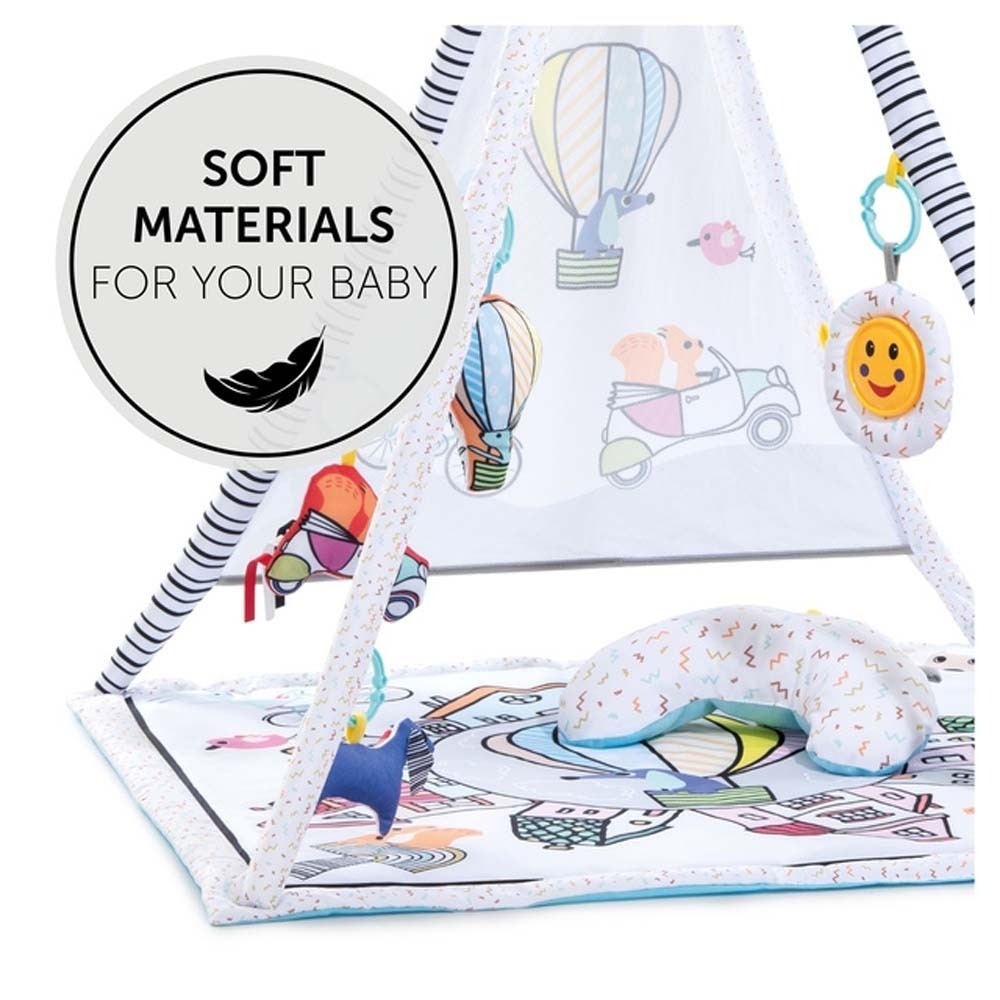 Багатофункціональний ігровий килимок Hauck 1st Tent White (76306-7)фото5