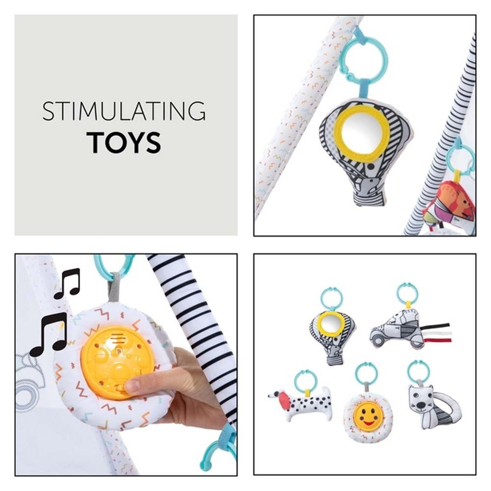 Багатофункціональний ігровий килимок Hauck 1st Tent White (76306-7)фото6