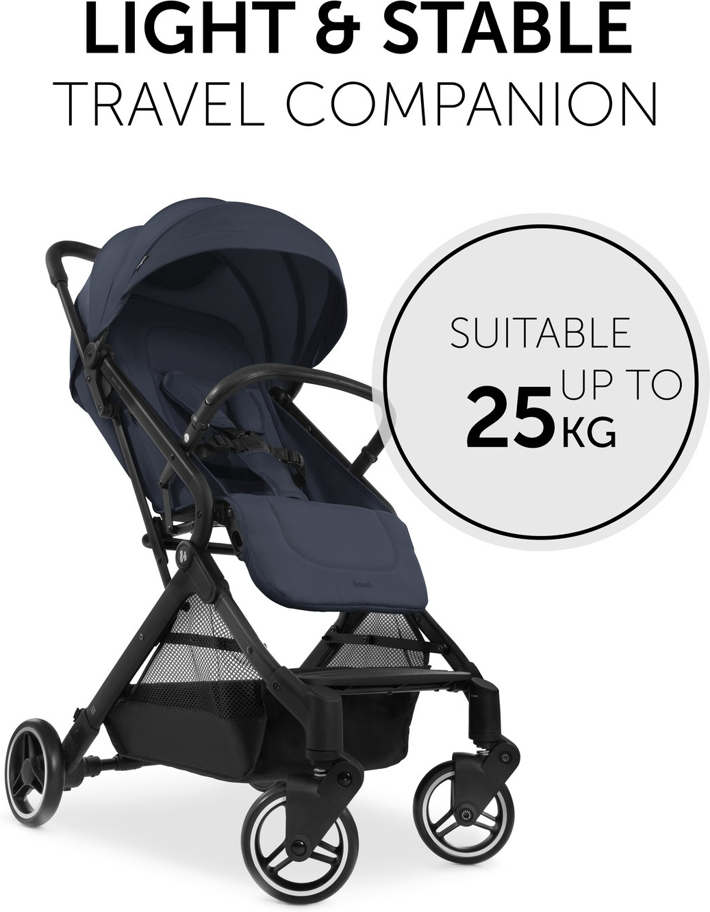 Коляска прогулочная Hauck Travel N Care Dark Navy Blue (16016-9) фото