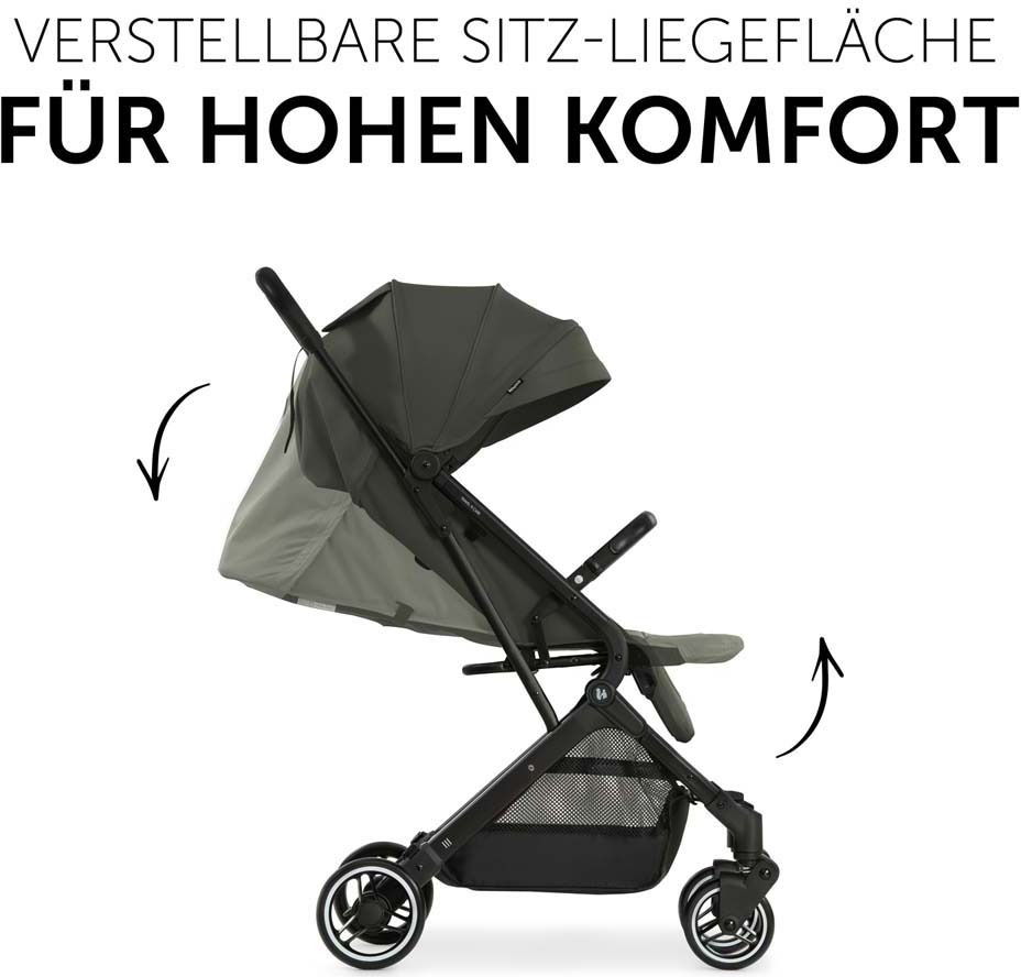 Коляска прогулочная Hauck Travel N Care Plus Velvet Olive (16020-6) фото 4