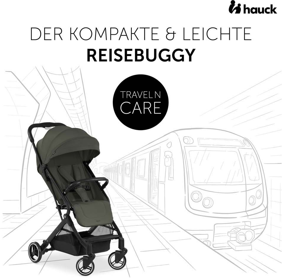 Коляска прогулочная Hauck Travel N Care Plus Velvet Olive (16020-6) фото 7