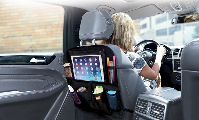 Органайзер DreamBaby на сидіння з тримачем для планшетного ПК. (G1216)фото2