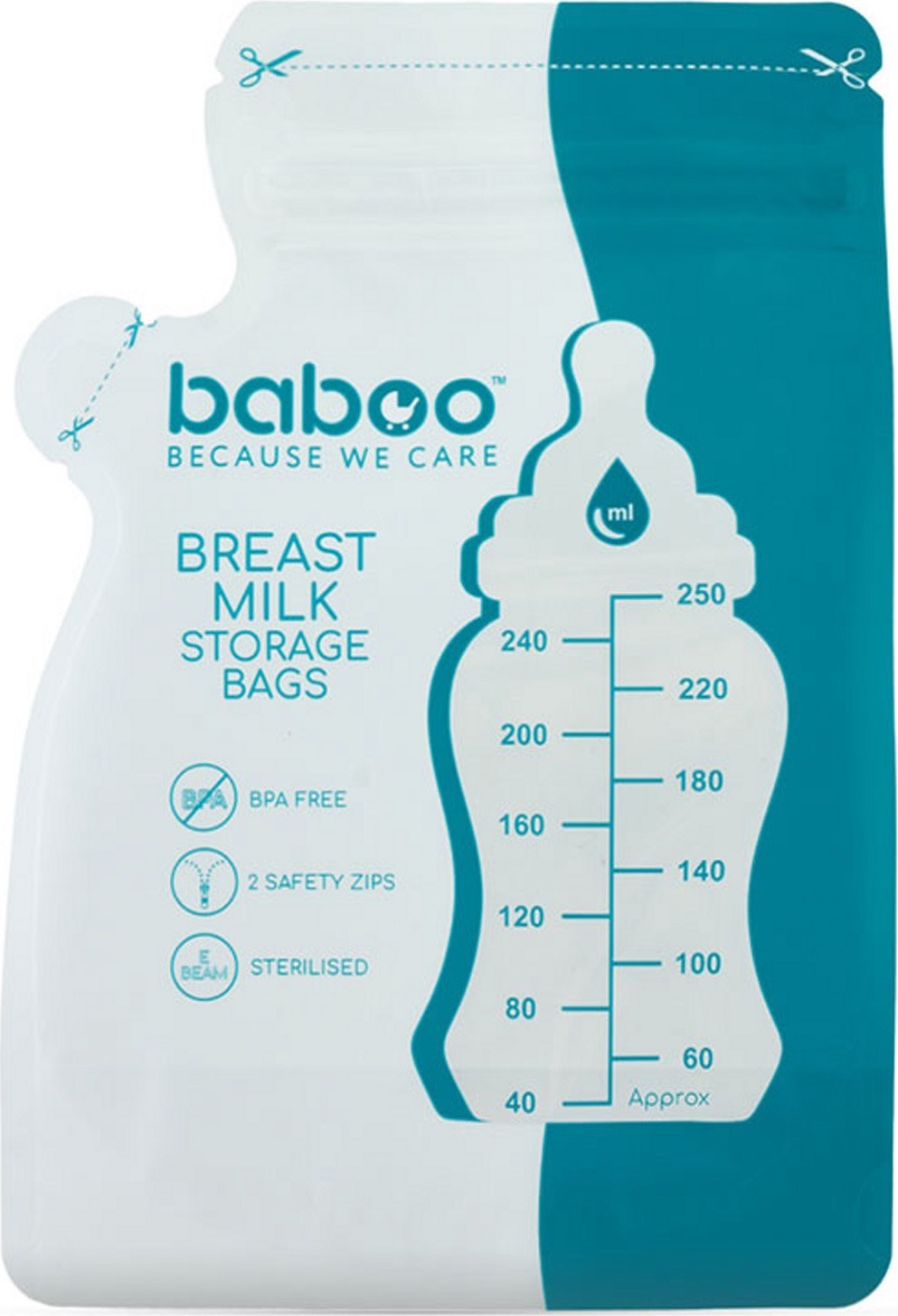 Пакеты для хранения грудного молока BABOO (25 шт) (2-005) фото 3