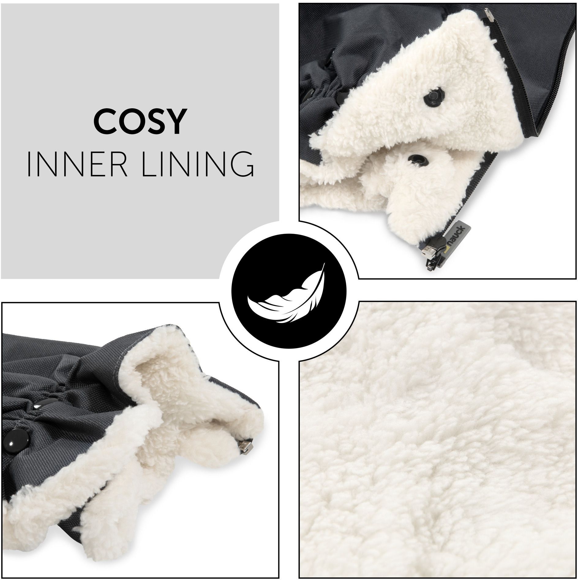 Рукавички до коляски Hauck Grab Me (61849-3)фото5