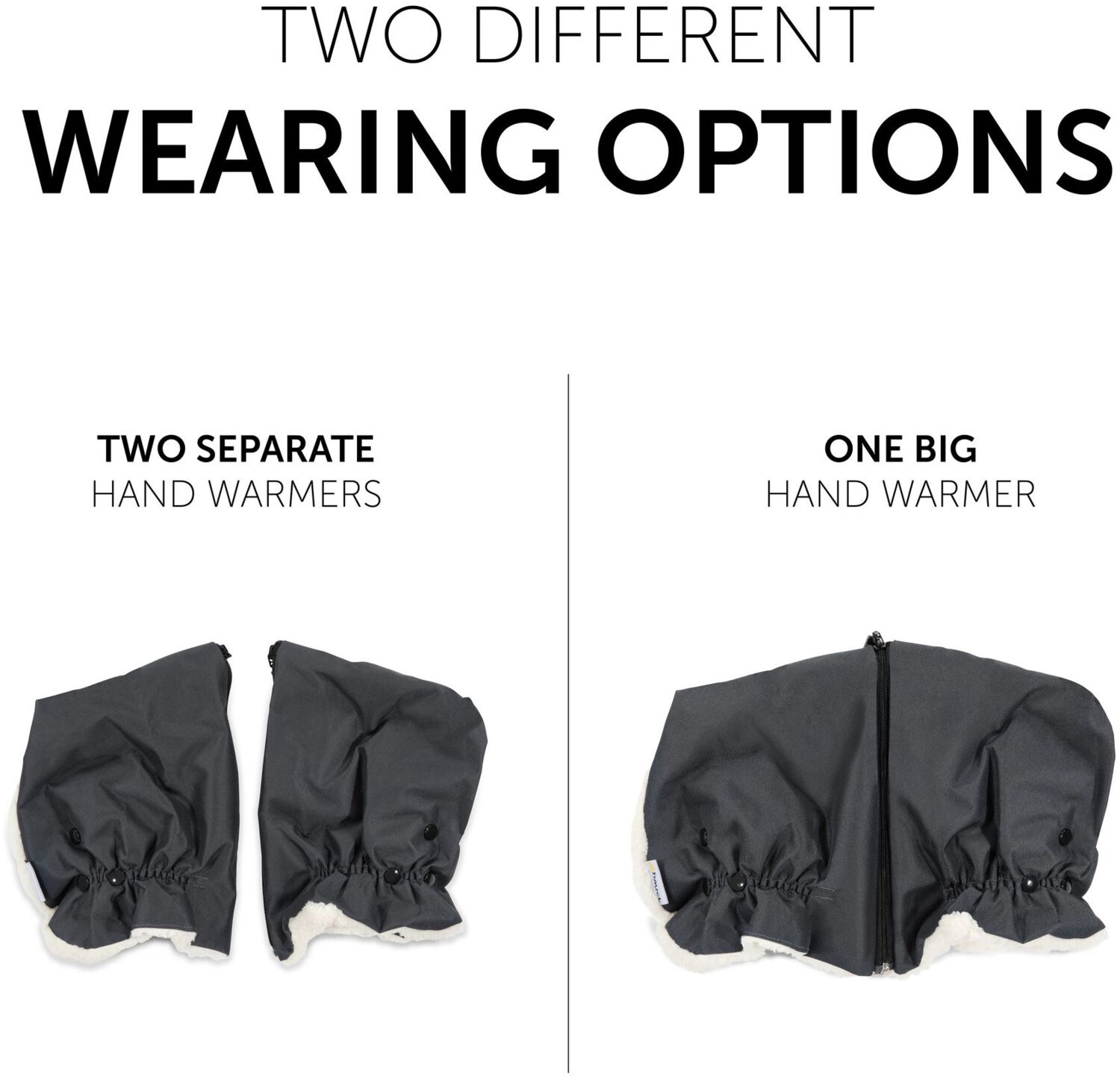 Рукавички до коляски Hauck Grab Me (61849-3)фото