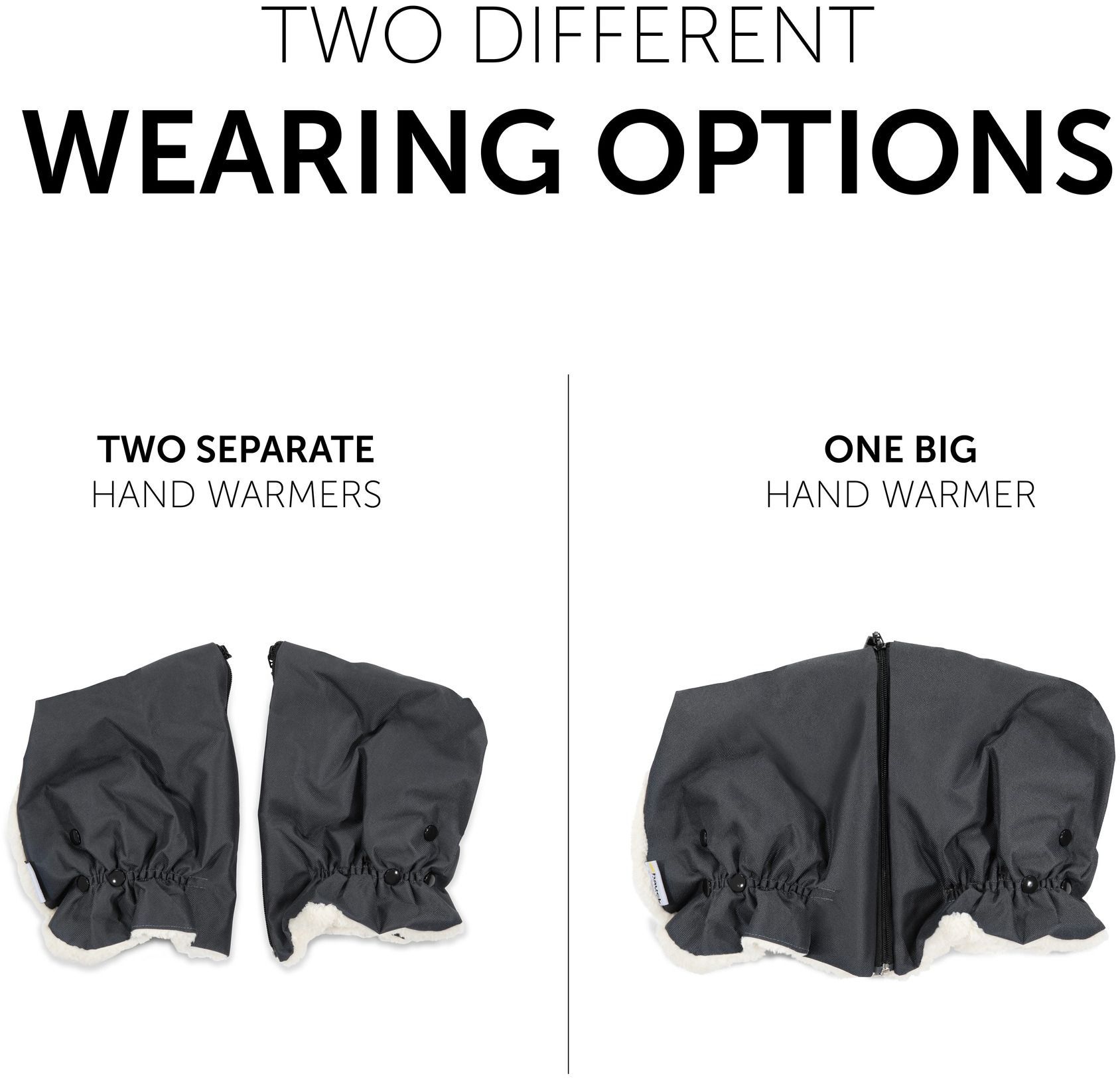 Рукавички до коляски Hauck Grab Me (61849-3)фото3