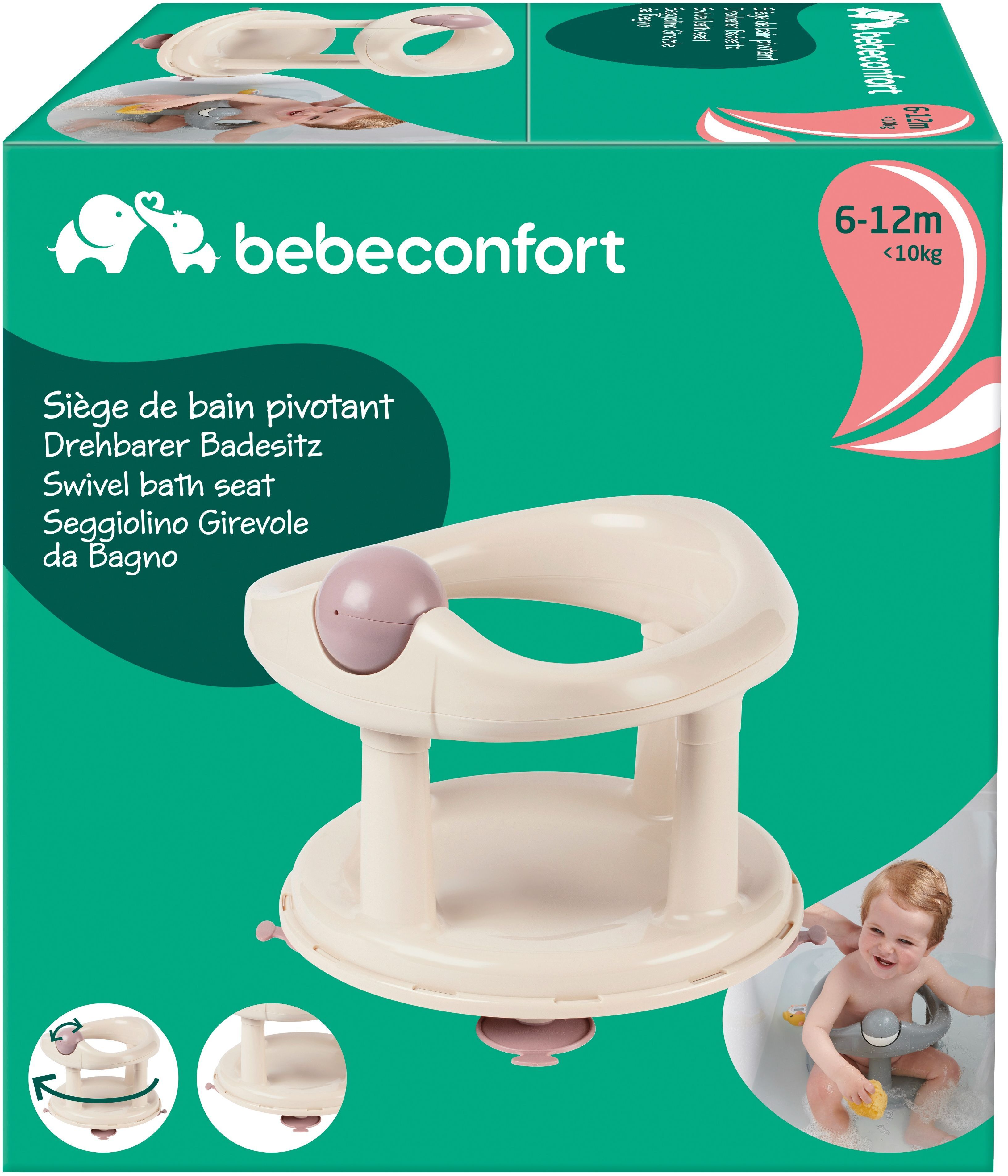 Поворотне дитяче сидіння для ванної кімнати BEBE CONFORT Sand (3107205800)фото5