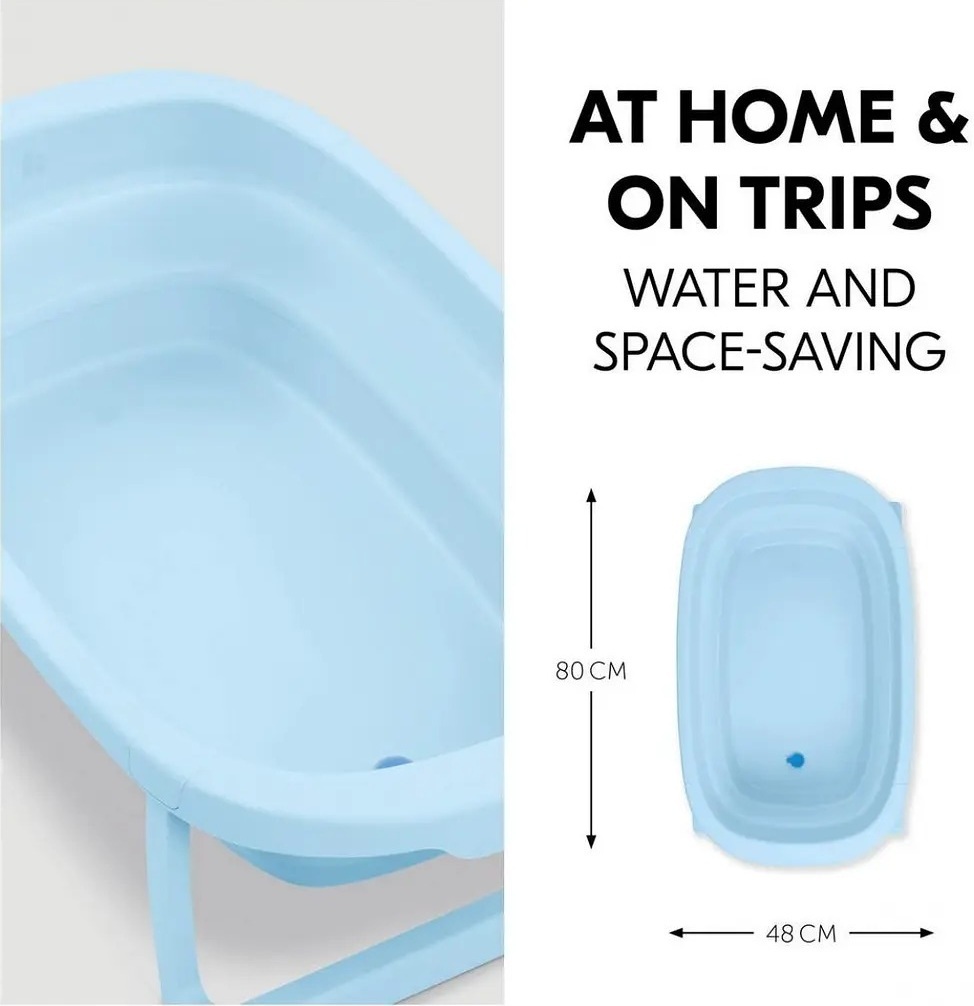 Розкладна ванна Hauck Wash N Fold M Light Blue (72702-7)фото2