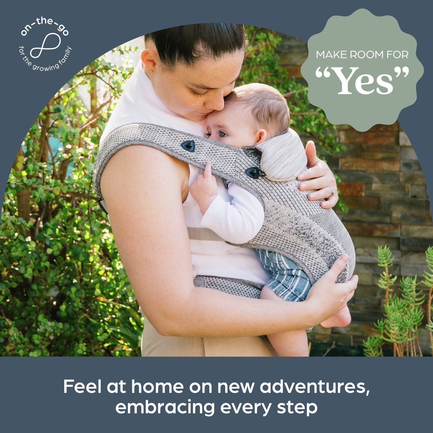 Рюкзак-переноска DreamBaby Inspire Grey (G2460) фото 7