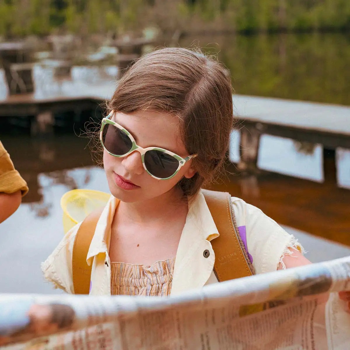 Солнцезащитные очки Ki ET LA BuZZ 6-9 Salvia Stripe (63838_KiETLA) фото 