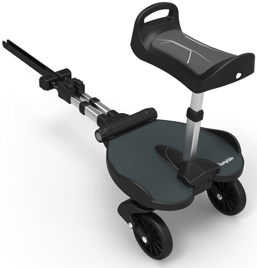 Подножка для второго ребенка Bumprider с сиденьем черно-серая (51291-4009) фото 2