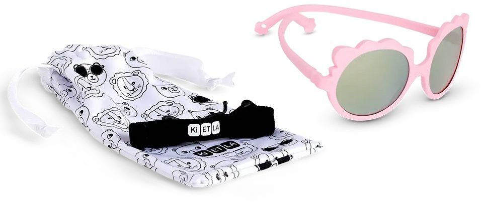 Солнцезащитные очки Ki ET LA Lion 1-2 Pink (63784) фото 