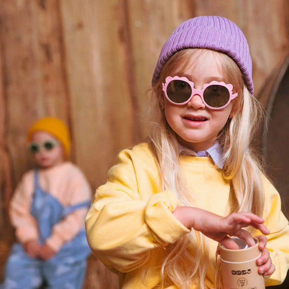 Солнцезащитные очки Ki ET LA Lion 1-2 Pink (63784) фото 