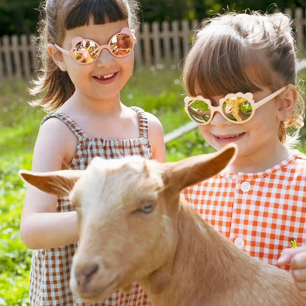 Солнцезащитные очки Ki ET LA OURSON 1-2 Peach (83012) фото 8
