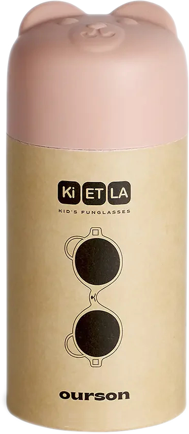 Солнцезащитные очки Ki ET LA OURSON 1-2 Peach (83012) фото 4