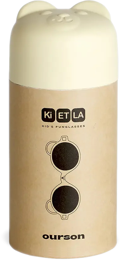 Сонцезахисні окуляри Ki ET LA OURSON 2-4 Cream (66310)фото4