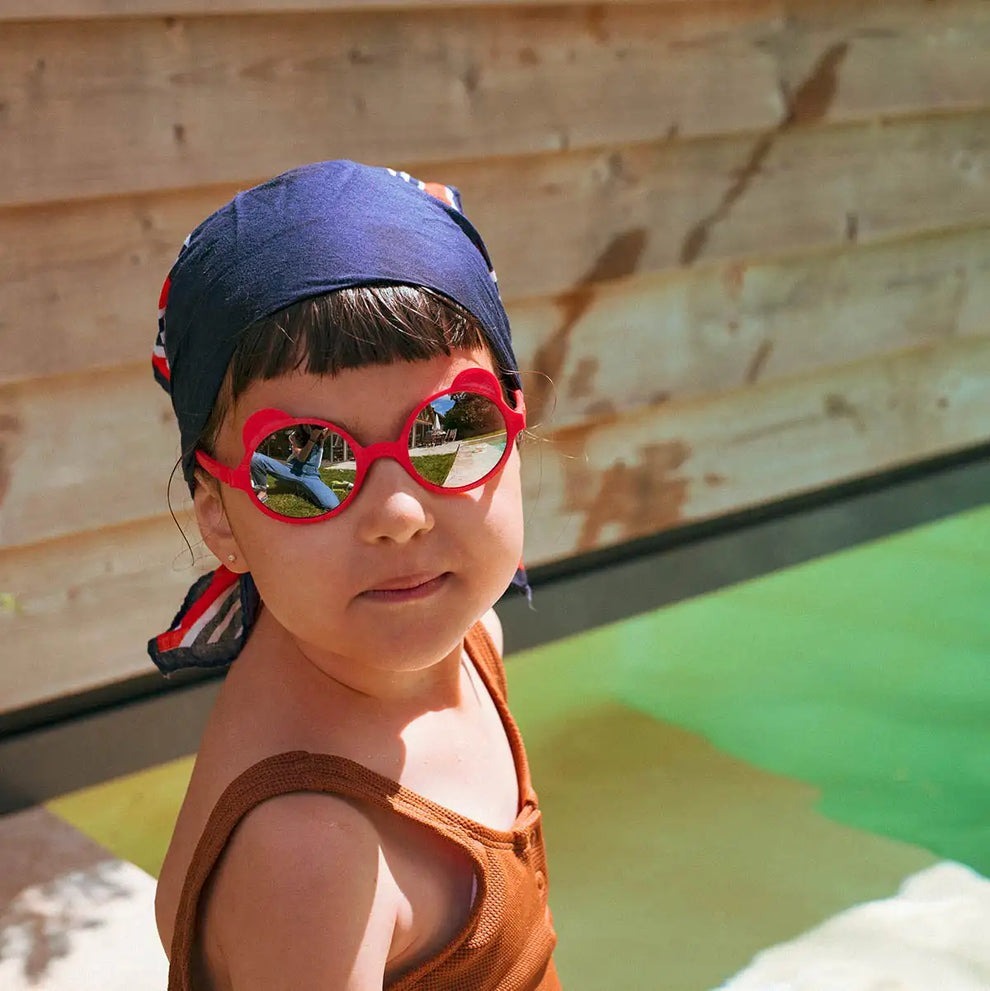 Солнцезащитные очки Ki ET LA OURSON 2-4 Red (63197) фото 9