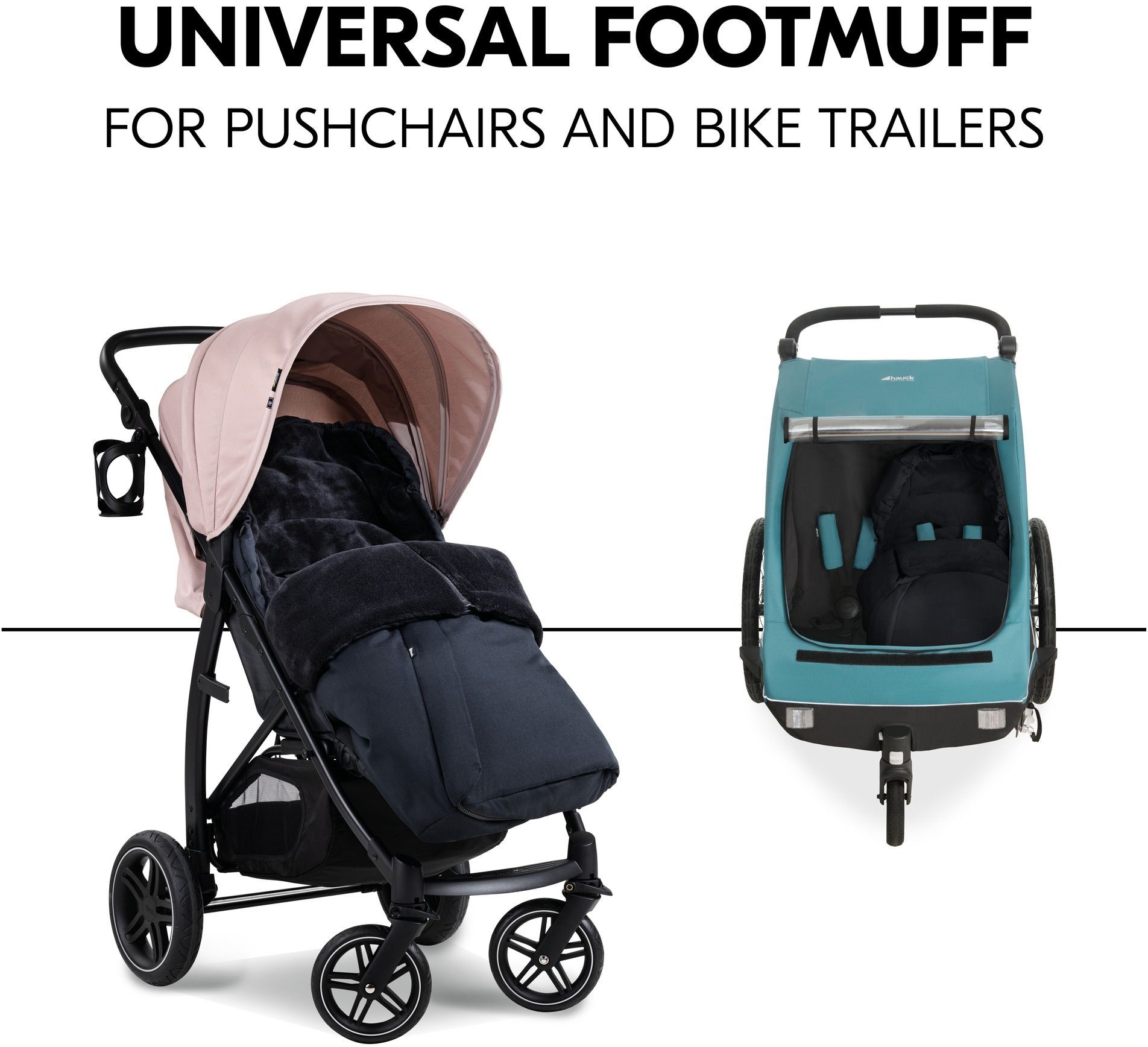 Спальний мішок Hauck Winter Black (56711-1)фото7