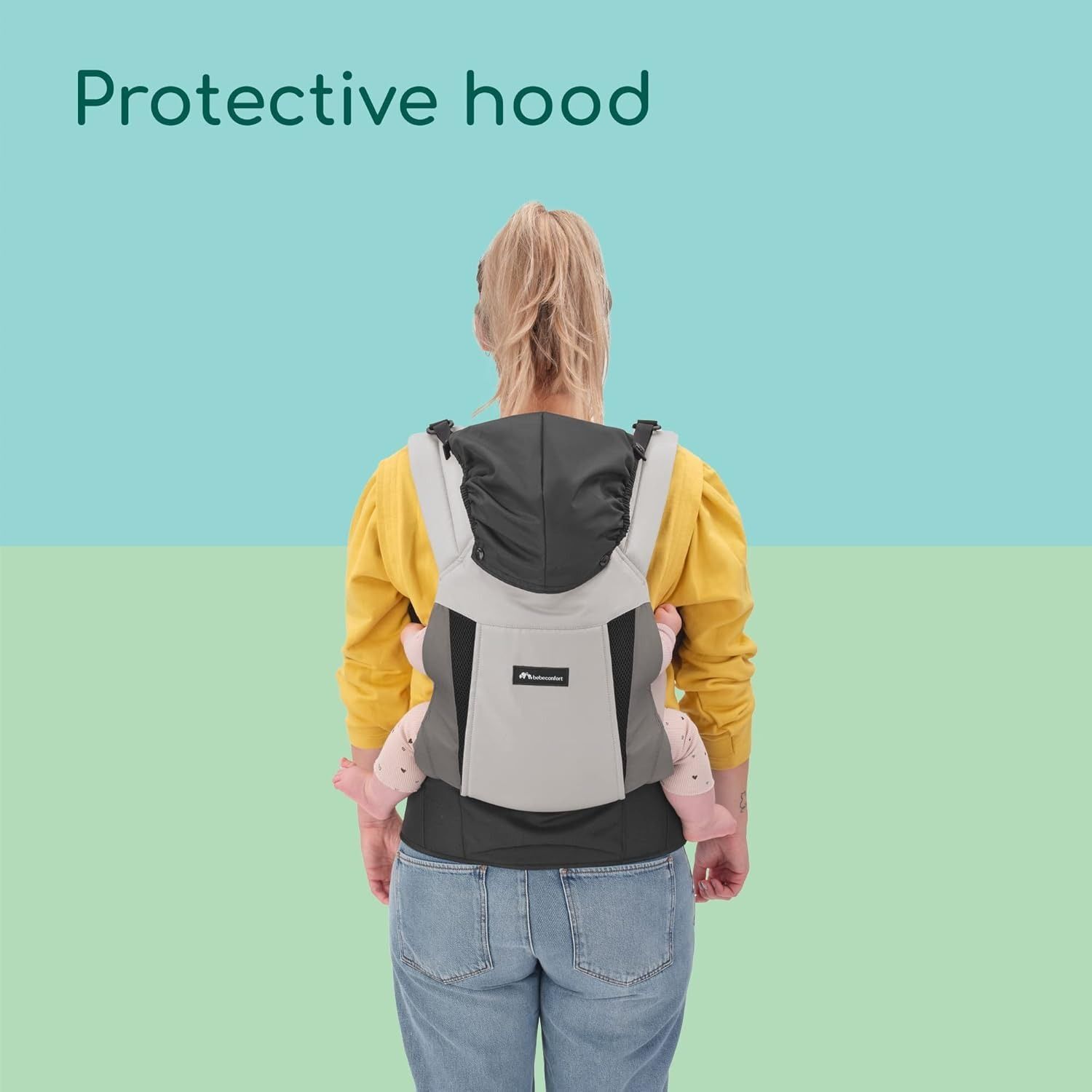 Сумка-переноска BEBE CONFORT PHYSIONEST GRAY MIST (2605440210) фото 9