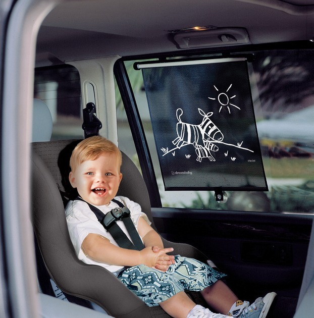 Шторка від сонця DreamBaby зебра (G237)фото2