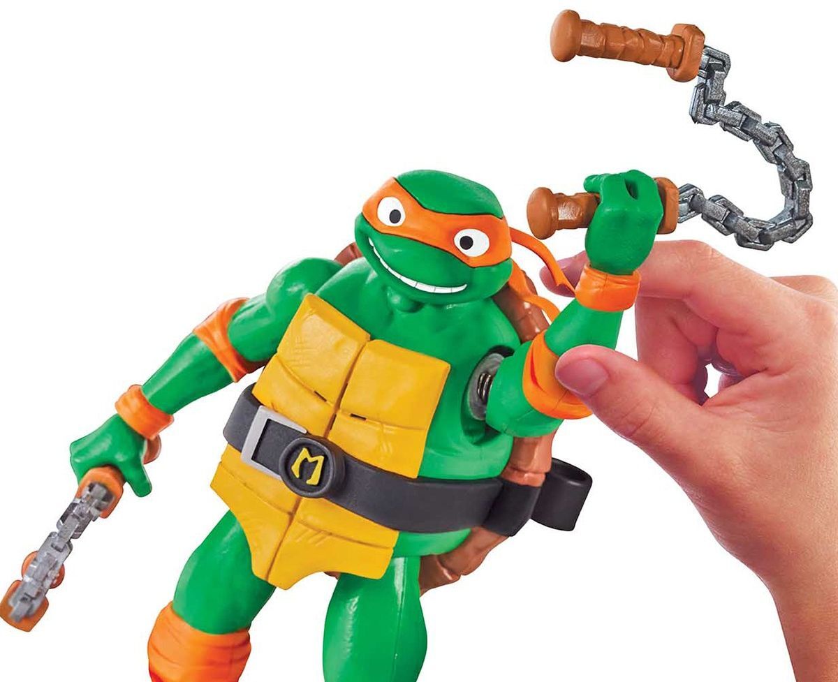 Ігрова фігурка серії «Черепашки-Ніндзя Movie III» – Мікеланджело (звук) (83353)фото3