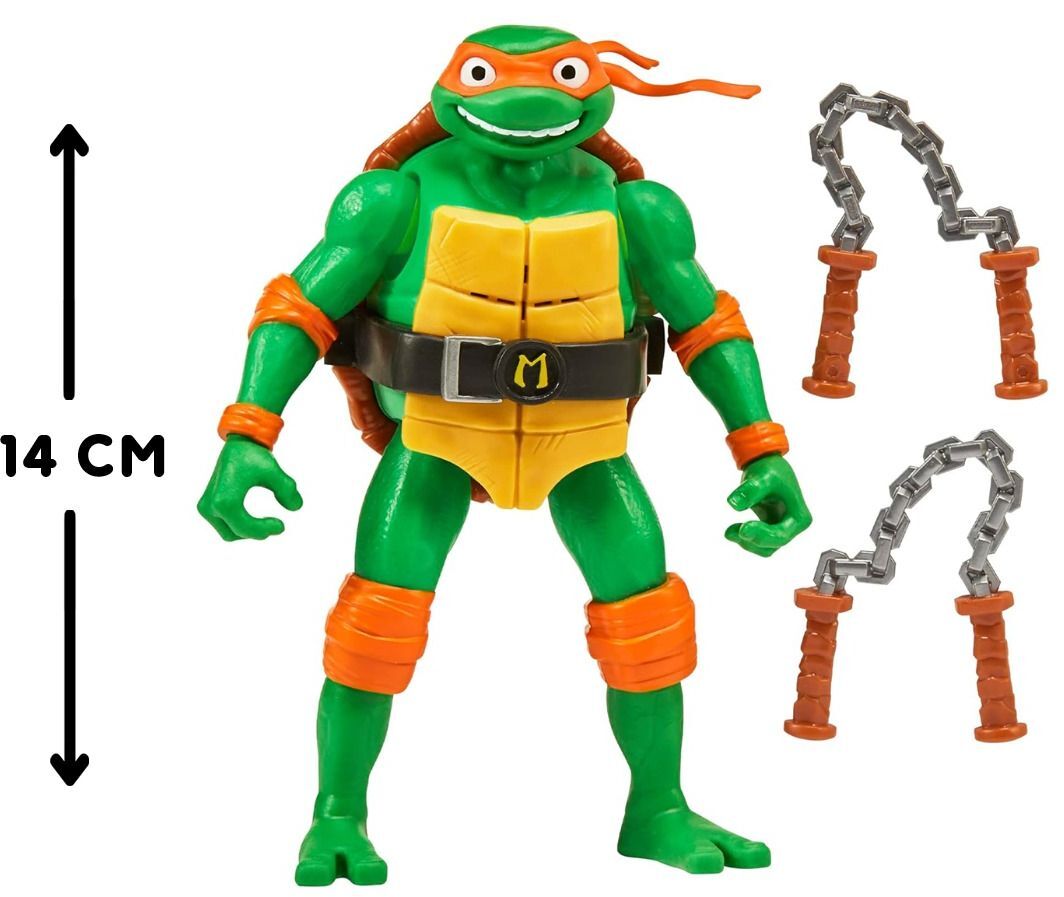 Ігрова фігурка серії «Черепашки-Ніндзя Movie III» – Мікеланджело (звук) (83353)фото2